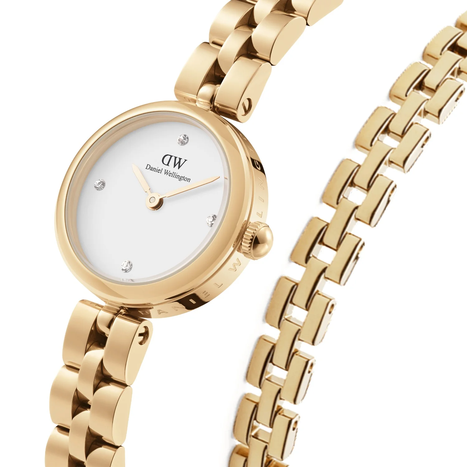 DW COMBO Elan Goudkleurige Dames Giftset DW00590022 - Image 3