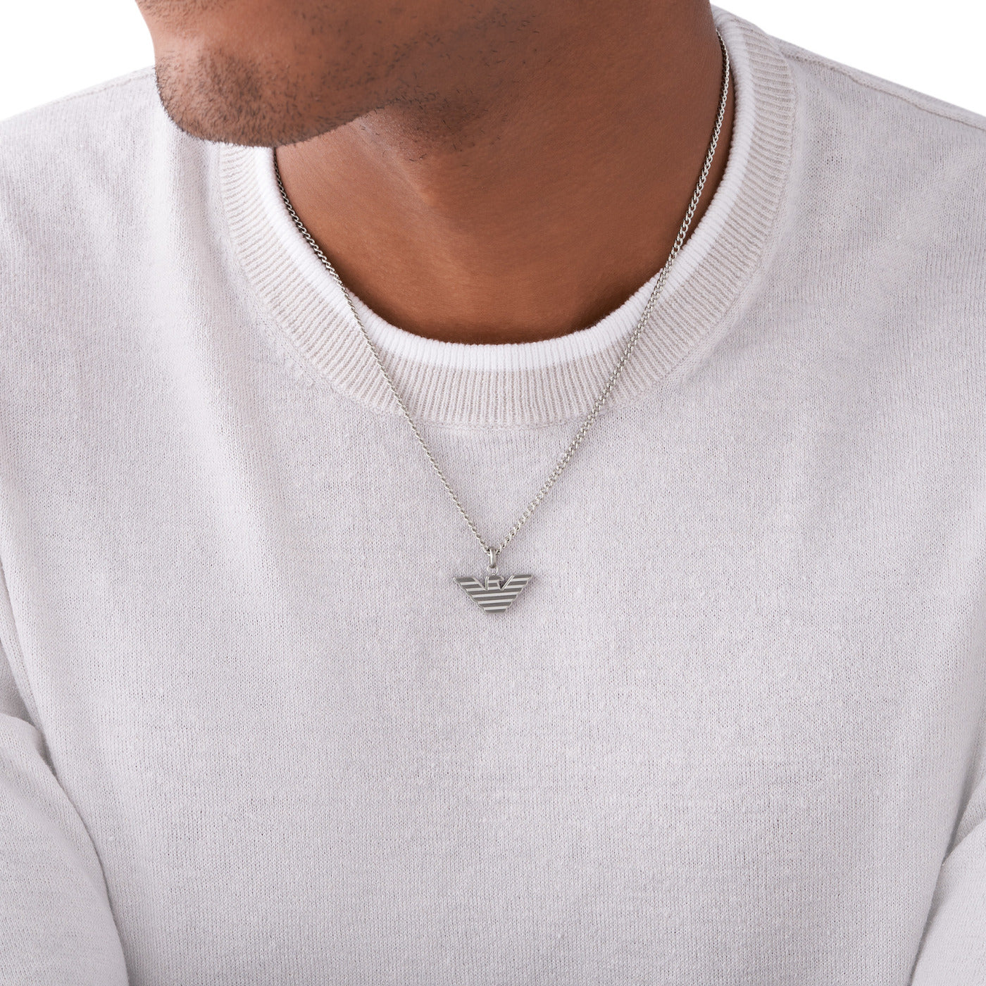 Emporio Armani Essential Silver-coloured Necklace EGS2916040 - Image 2
