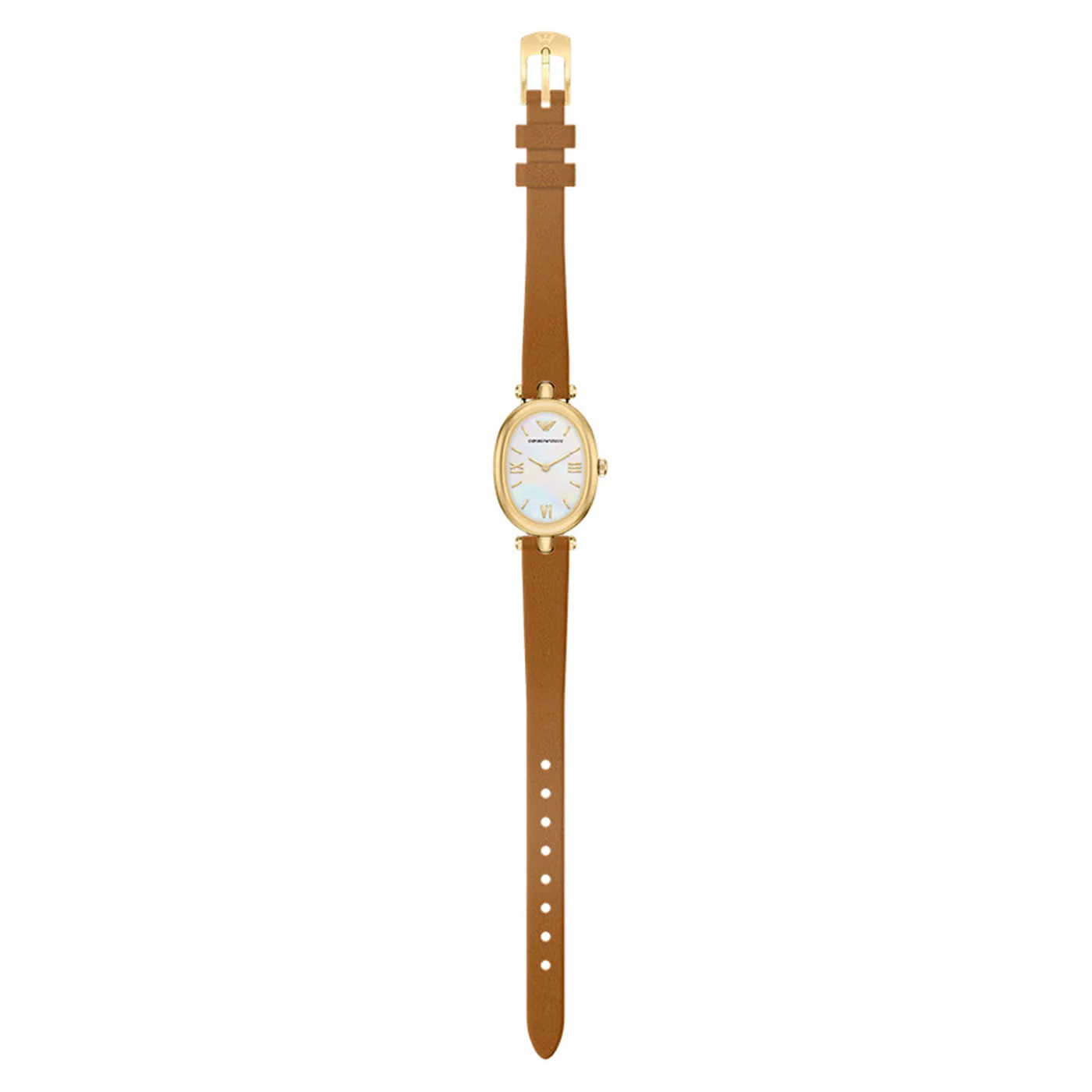 Emporio Armani Oval White Dial Watch AR11780 - Image 5
