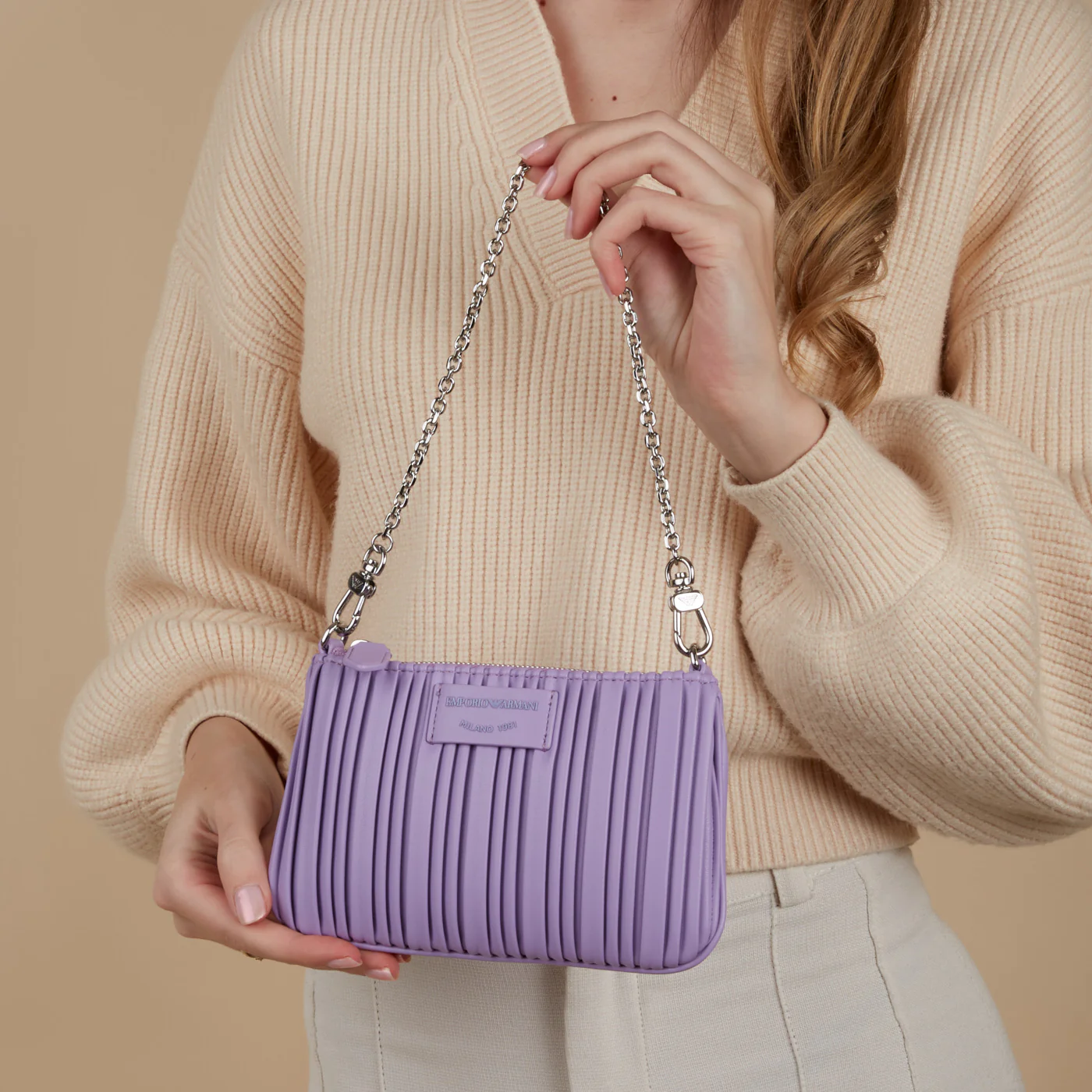 Emporio Armani Paarse Schoudertas Y3H317-YWQ4E-80264 - Image 2