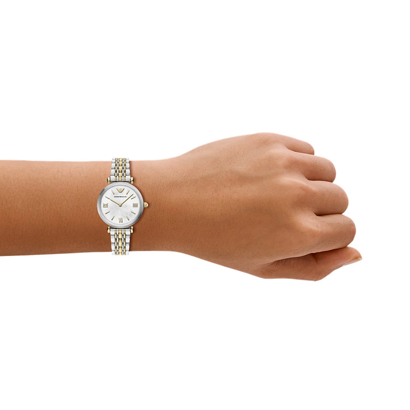 Emporio Armani Round White Dial Watch AR11769 - Image 3