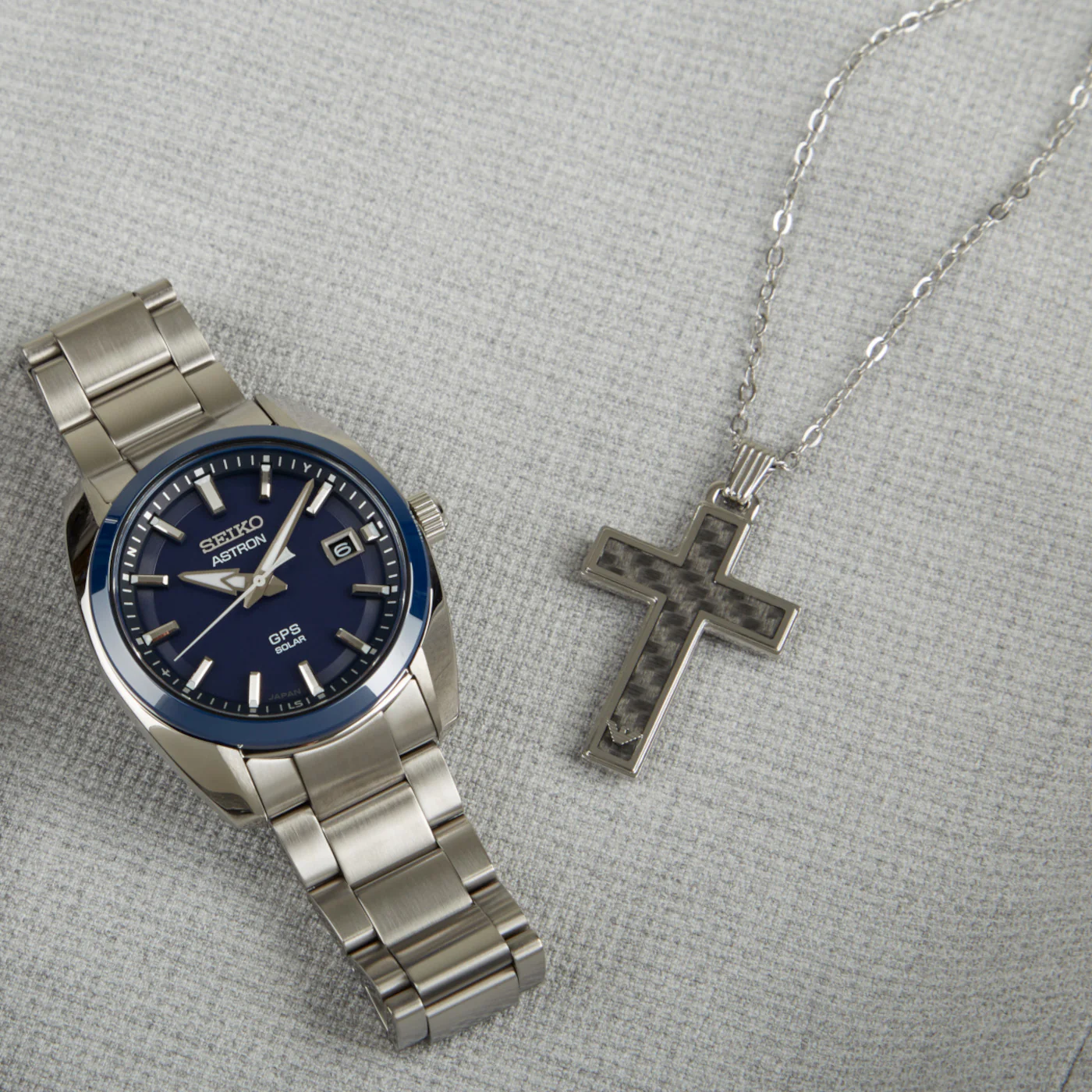 Emporio Armani Silver-coloured Men's Necklace EGS1705040 (Length: 50.00 - 55.00 cm) - Image 3