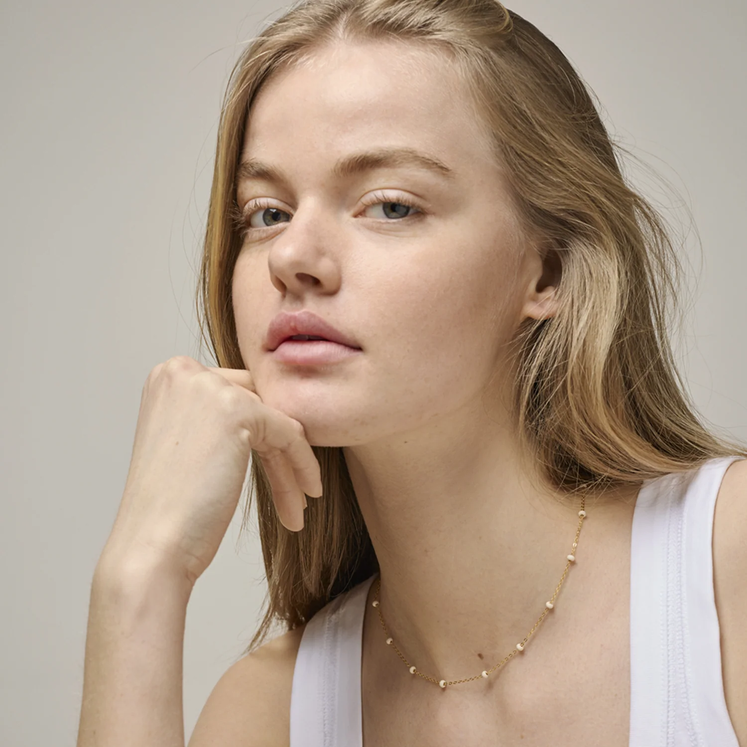 ENAMEL Copenhagen Lola Bold Gold Plated Recycled 925 Sterling Silver Necklace N137G-DY - Image 2