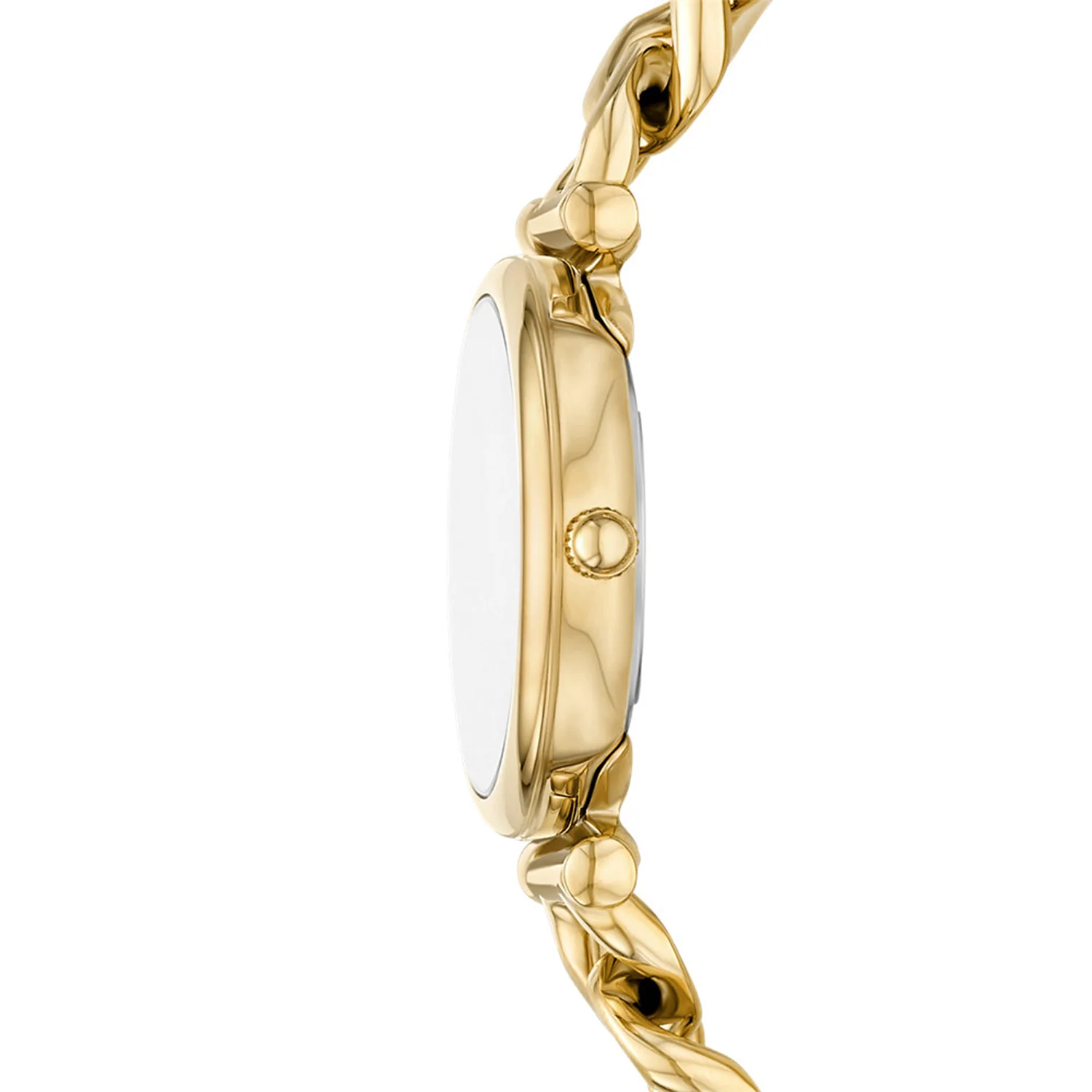 Fossil Carlie Goud en Zwarte Parelmoer Dameshorloge ES5416 - Image 3