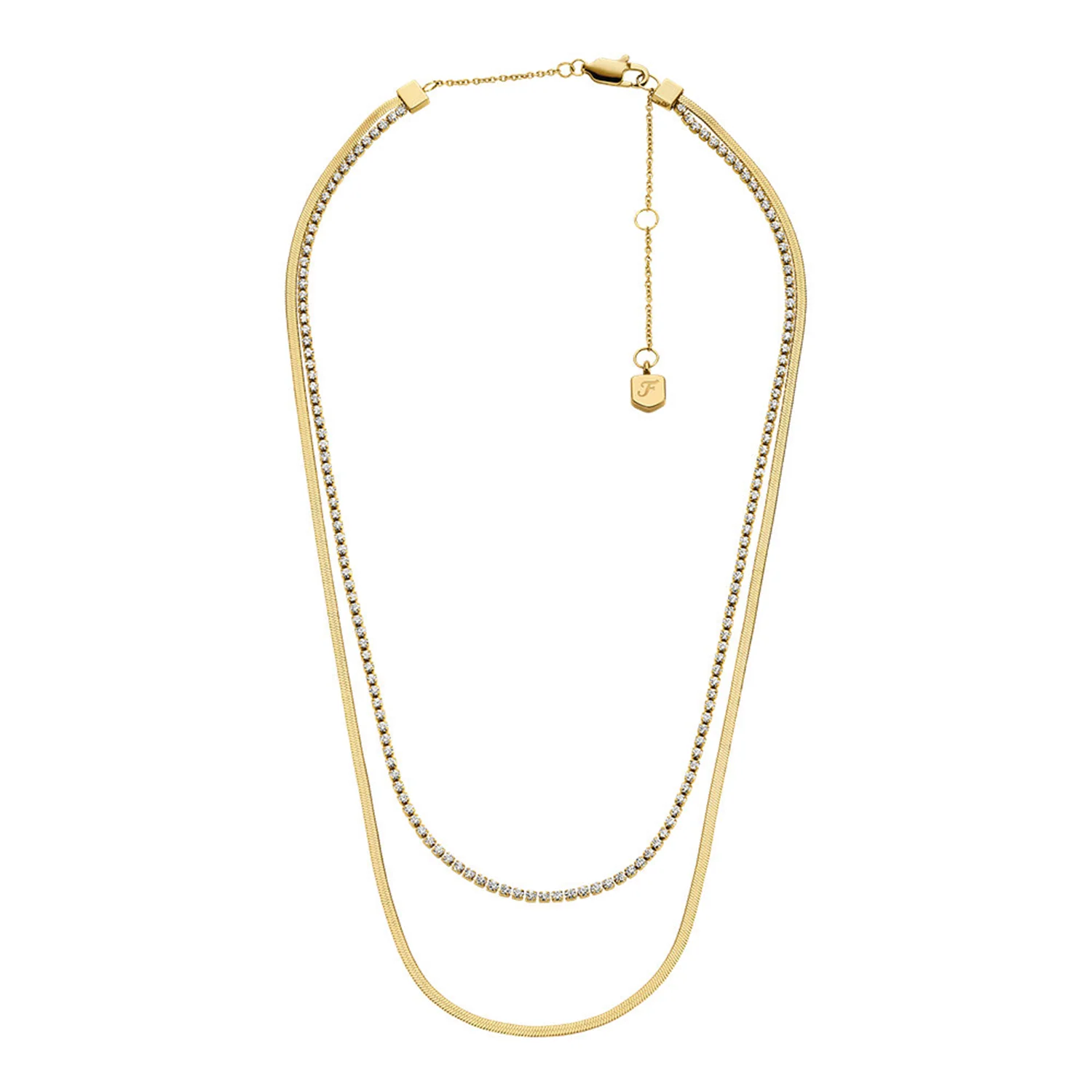 Fossil Ellis Stainless Steel Necklace JF04939710 - Image 4