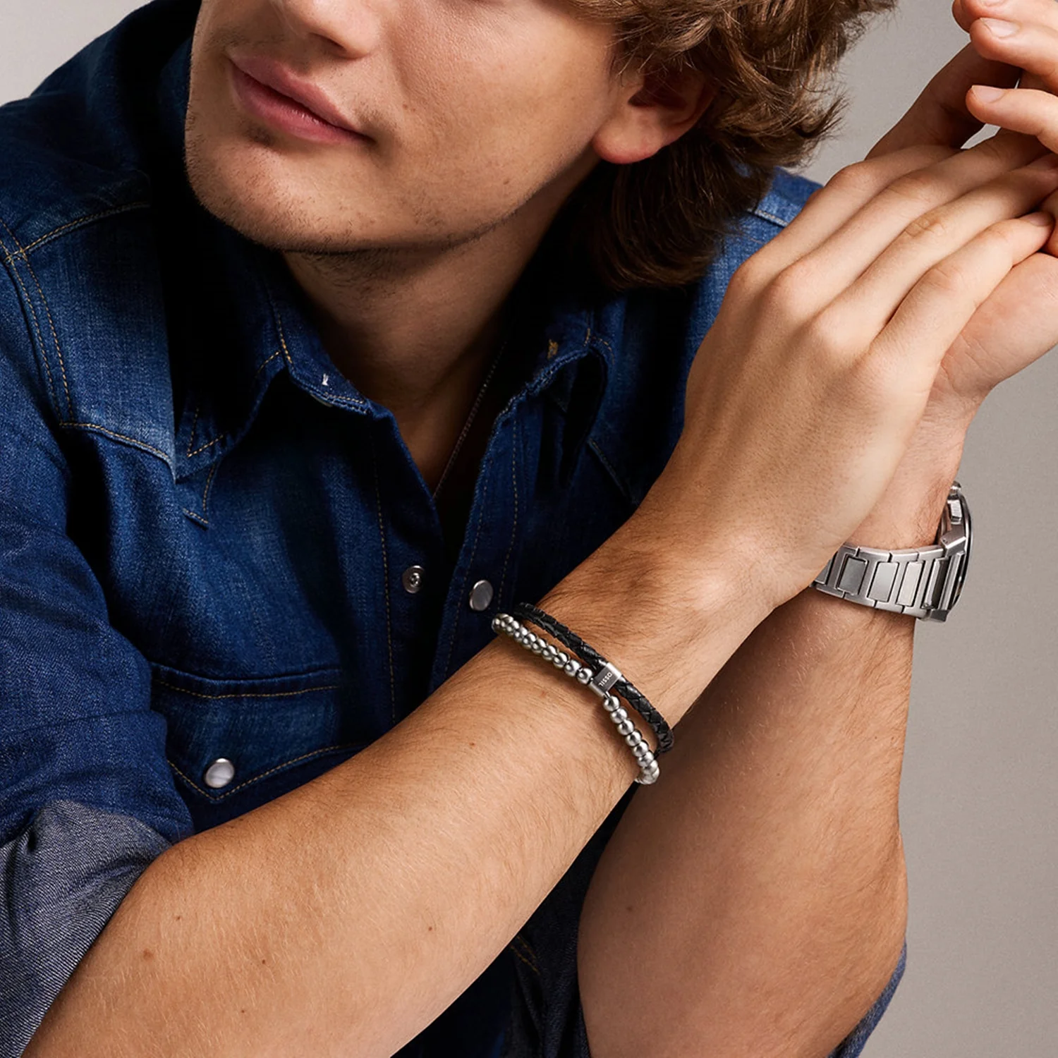 Fossil Jewelry Silver Coloured Bracelet JF04855040 - Image 2
