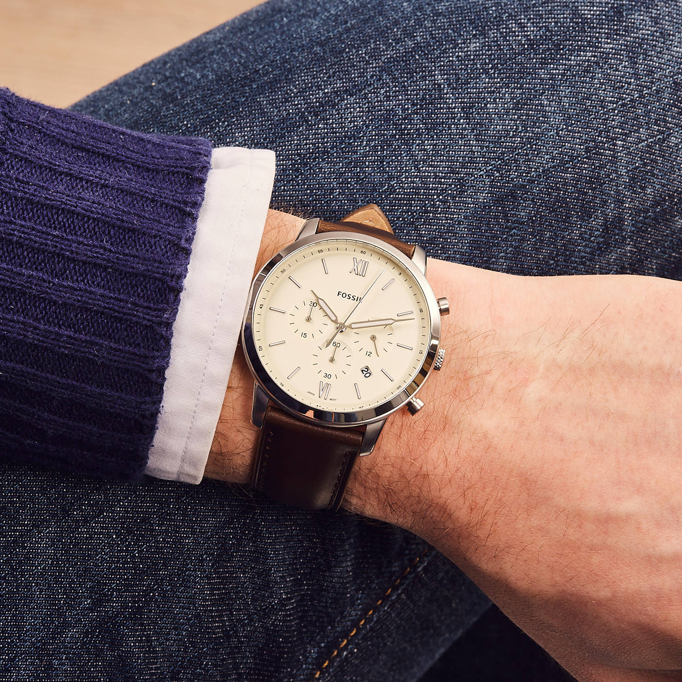 Fossil Neutra Chrono Watch FS5380 - Image 2