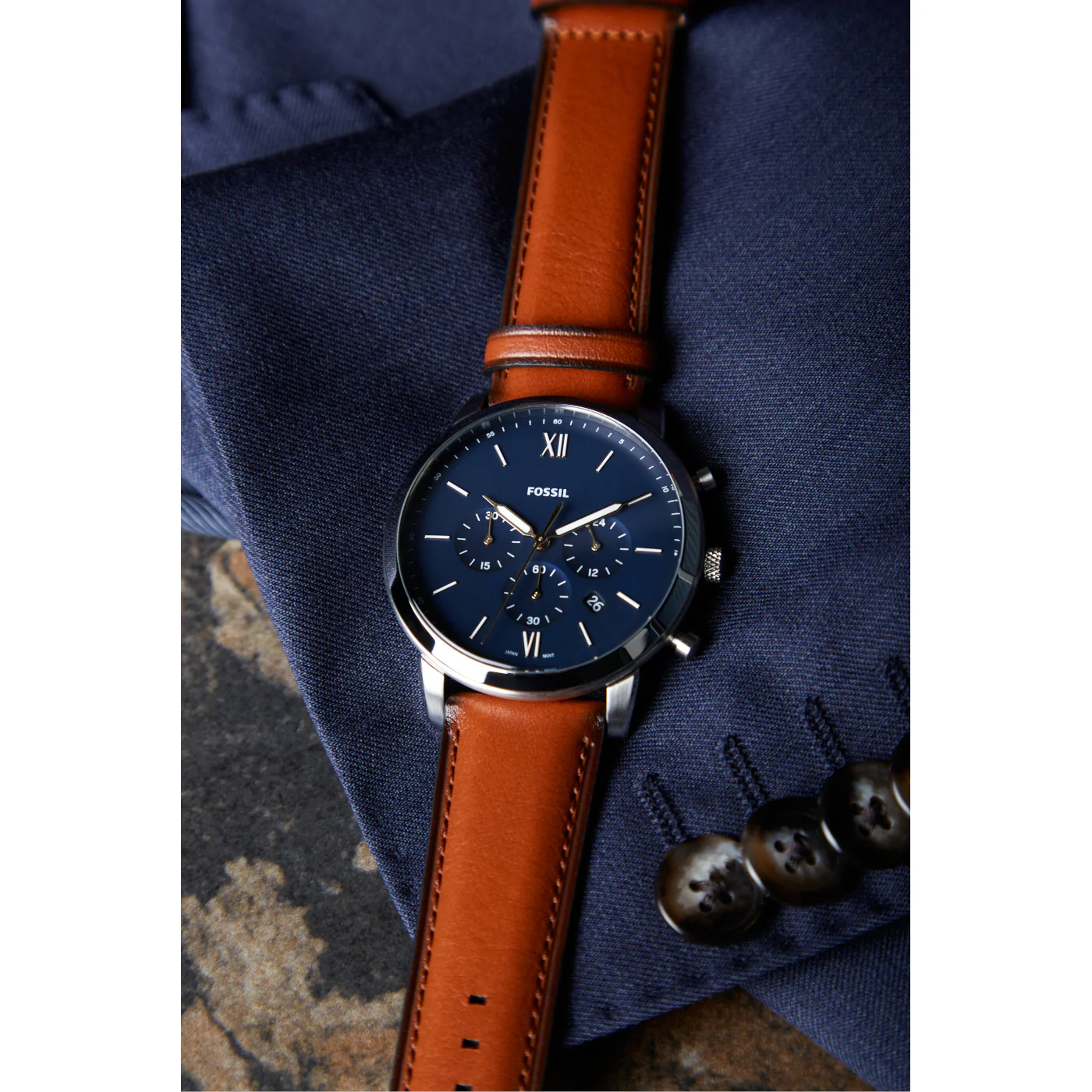 Fossil Neutra Chrono Heren horloge FS5453 - Image 3