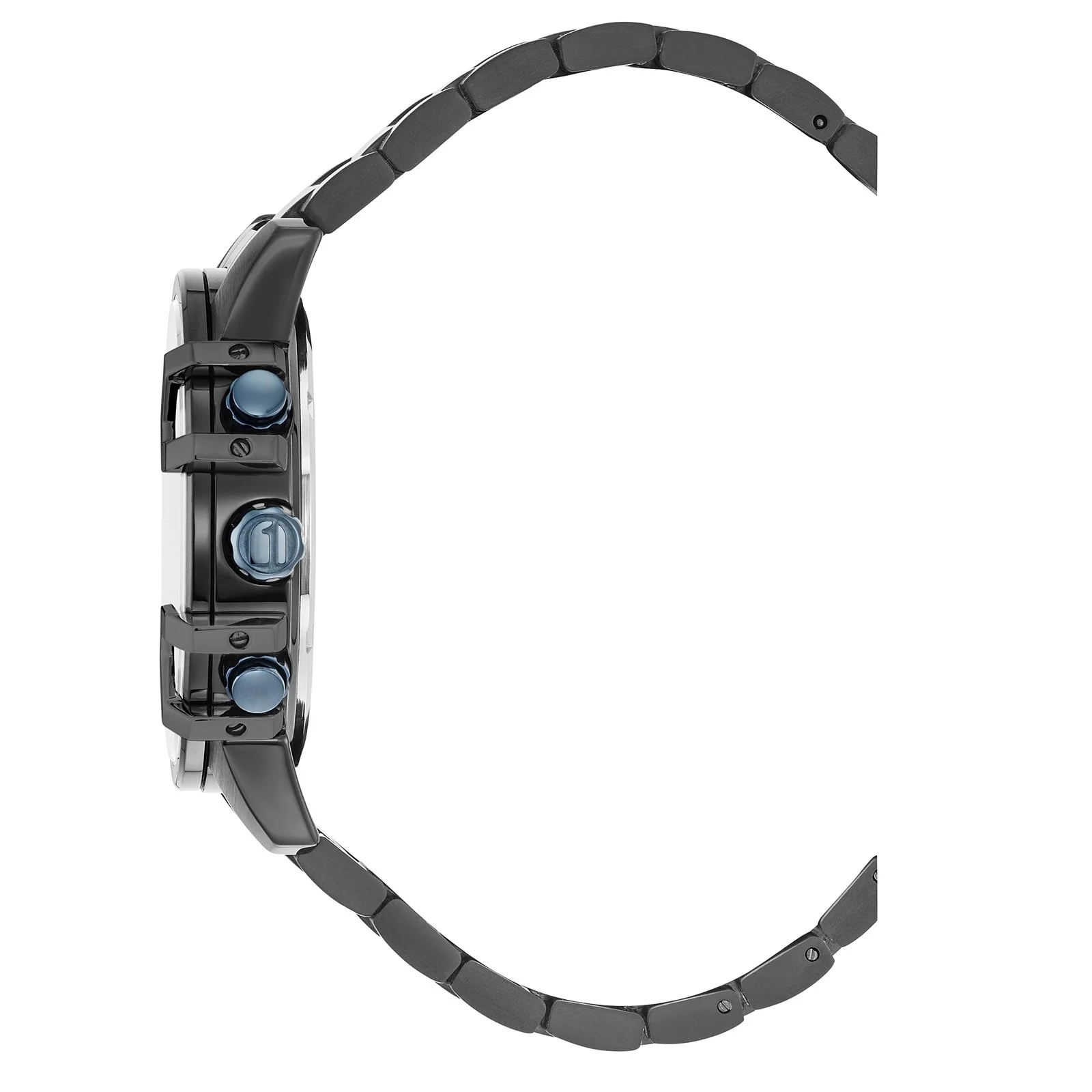 G-STAR Bend3D Zwart Herenhorloge met Blauwe Wijzerplaat GSW.505.05 - Image 3