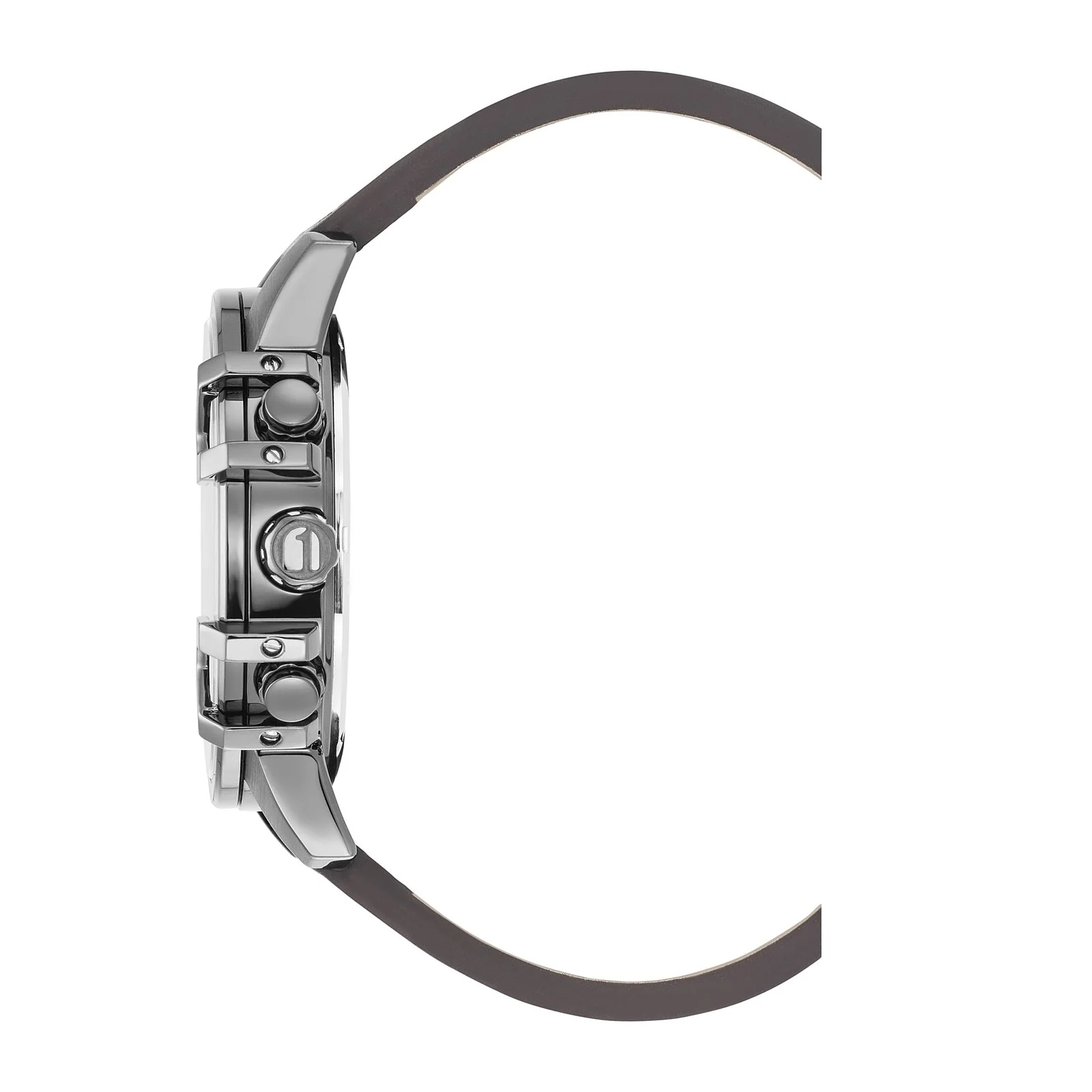 G-STAR Bend3D Groen Herenhorloge met Bruine Leren Band GSW.505.03 - Image 3