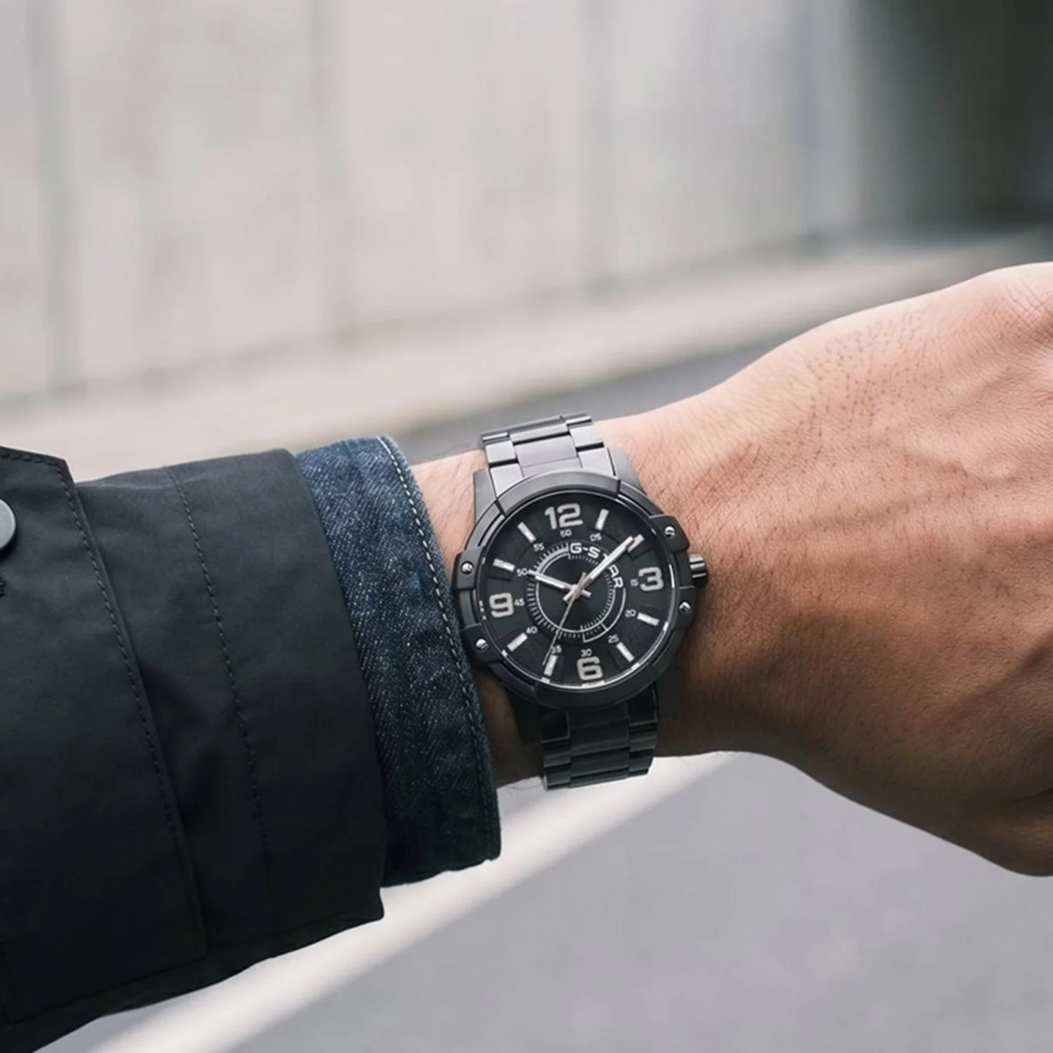 G-STAR Constructed Zwart Herenhorloge GSW.506.08 - Image 2