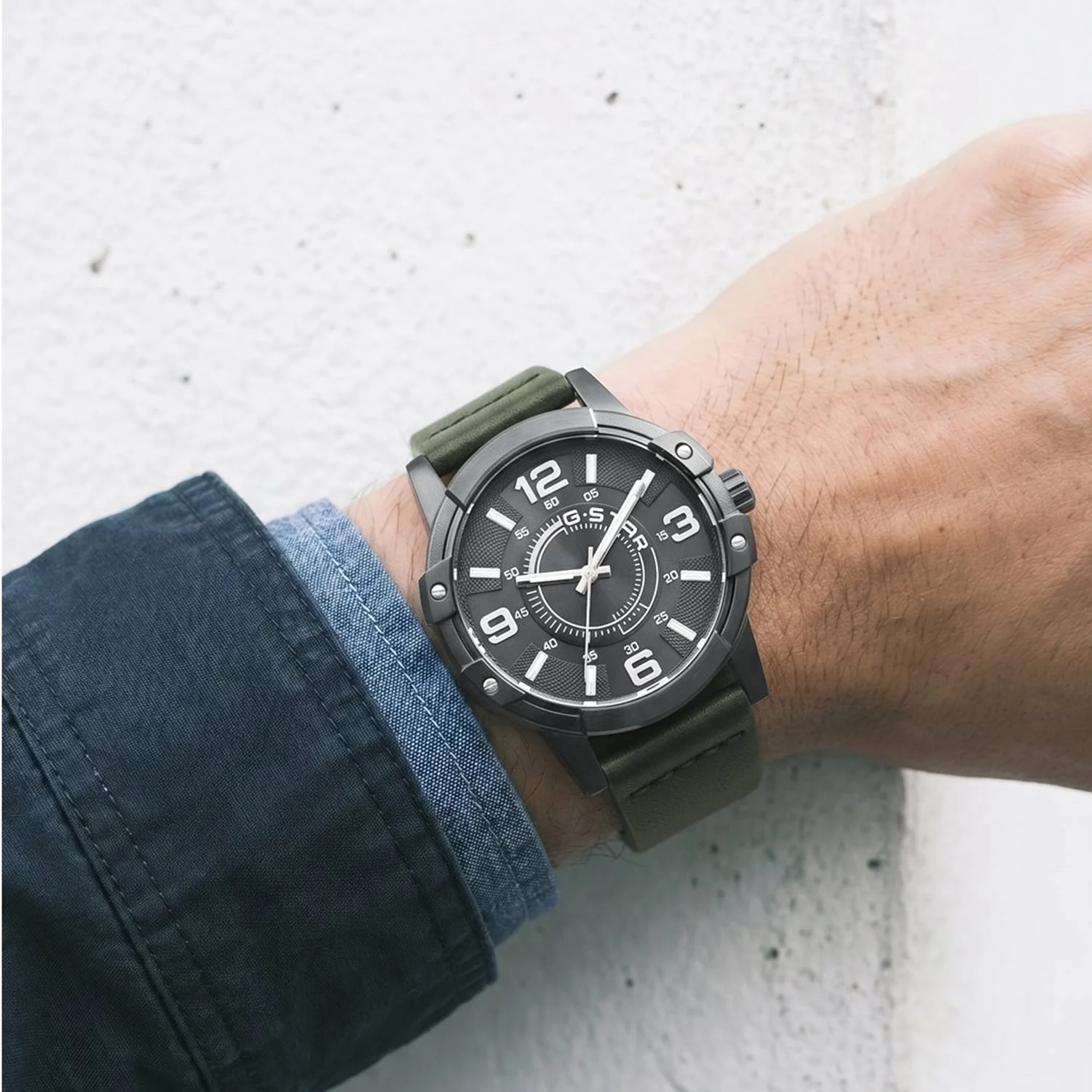 G-STAR Constructed Grijs Herenhorloge GSW.506.03 - Image 2