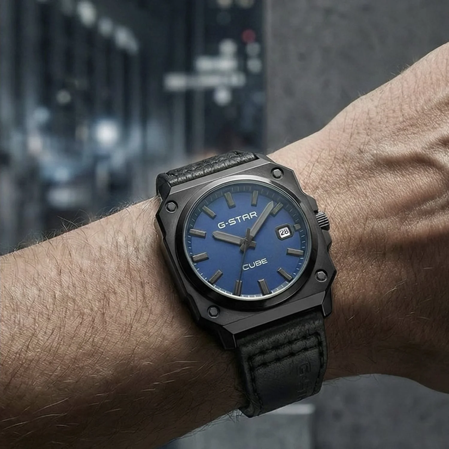 G-STAR Cube Zwart Herenhorloge GSW.508.03 - Image 2