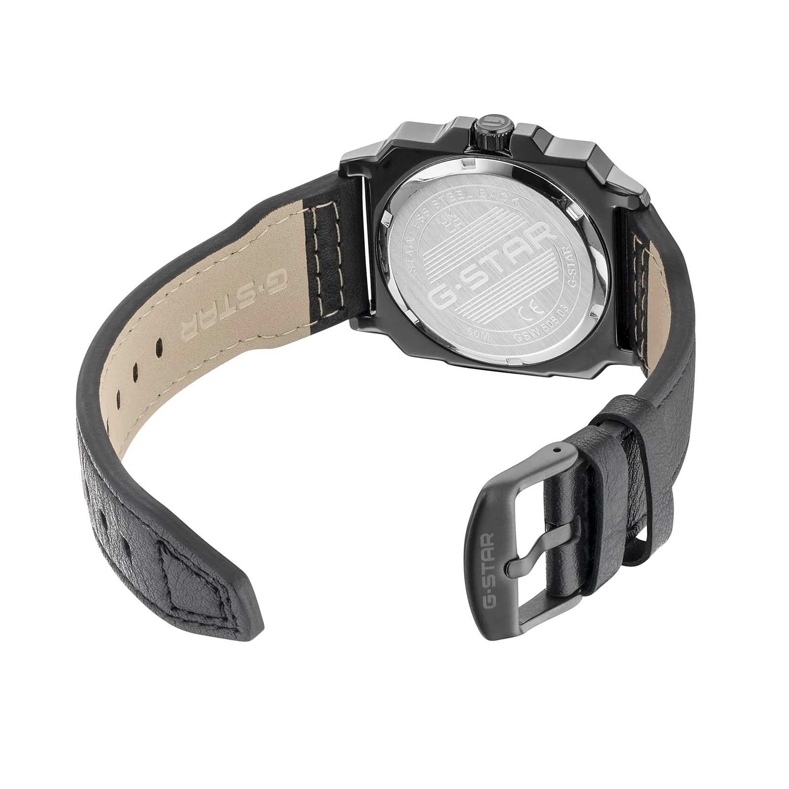 G-STAR Cube Zwart Herenhorloge GSW.508.03 - Image 4