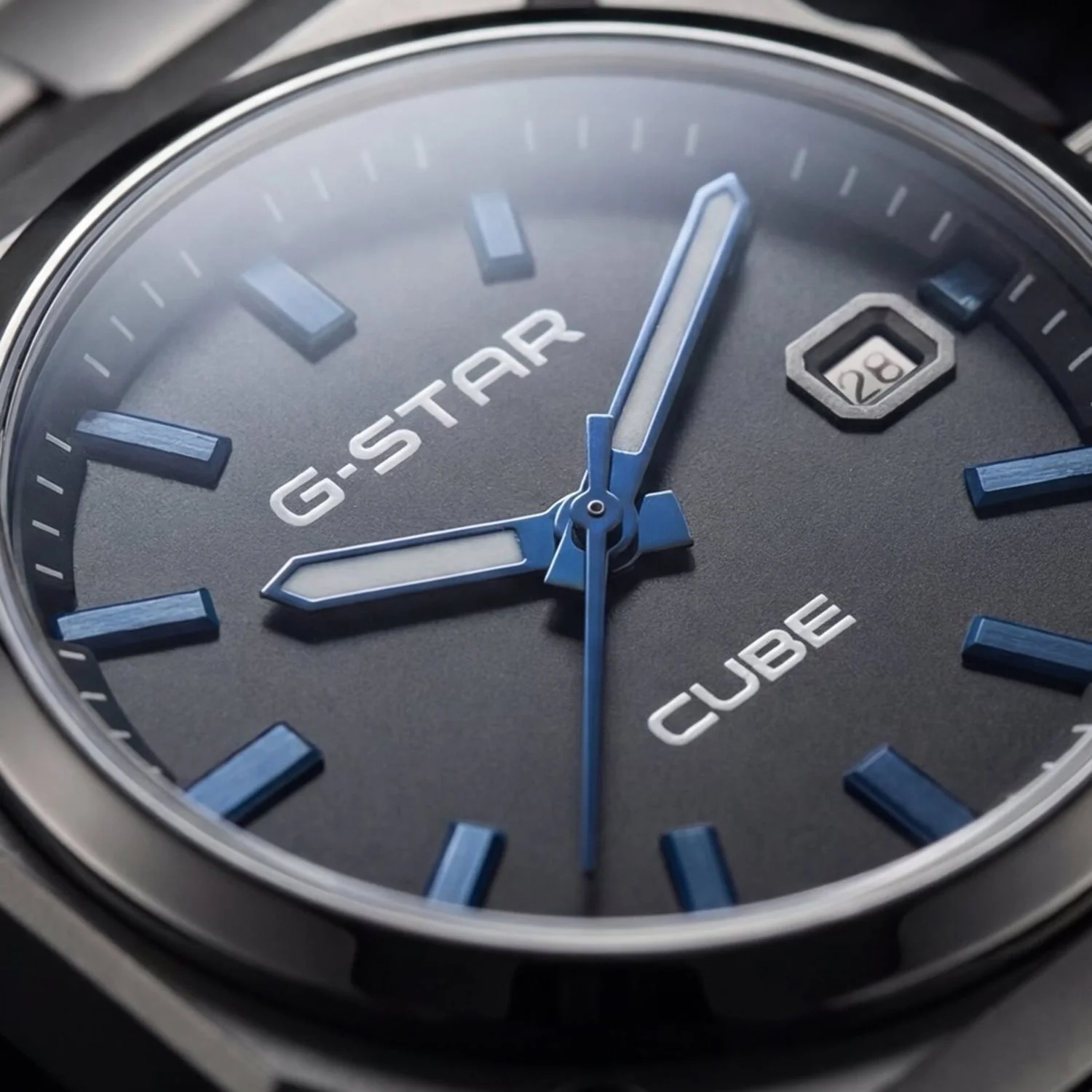 G-STAR Cube Gunkleurig Analoog Herenhorloge GSW.508.07 - Image 4