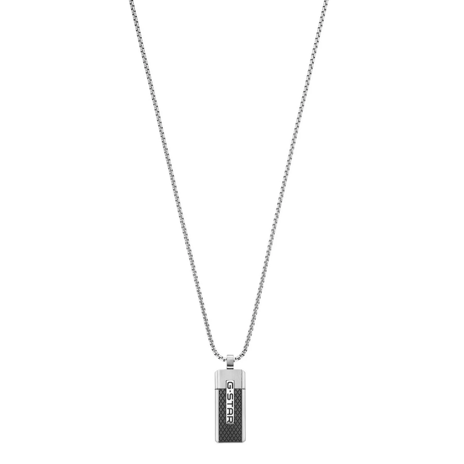 G-STAR Mtrx Zilveren Box Chain Ketting GSJ.105.01