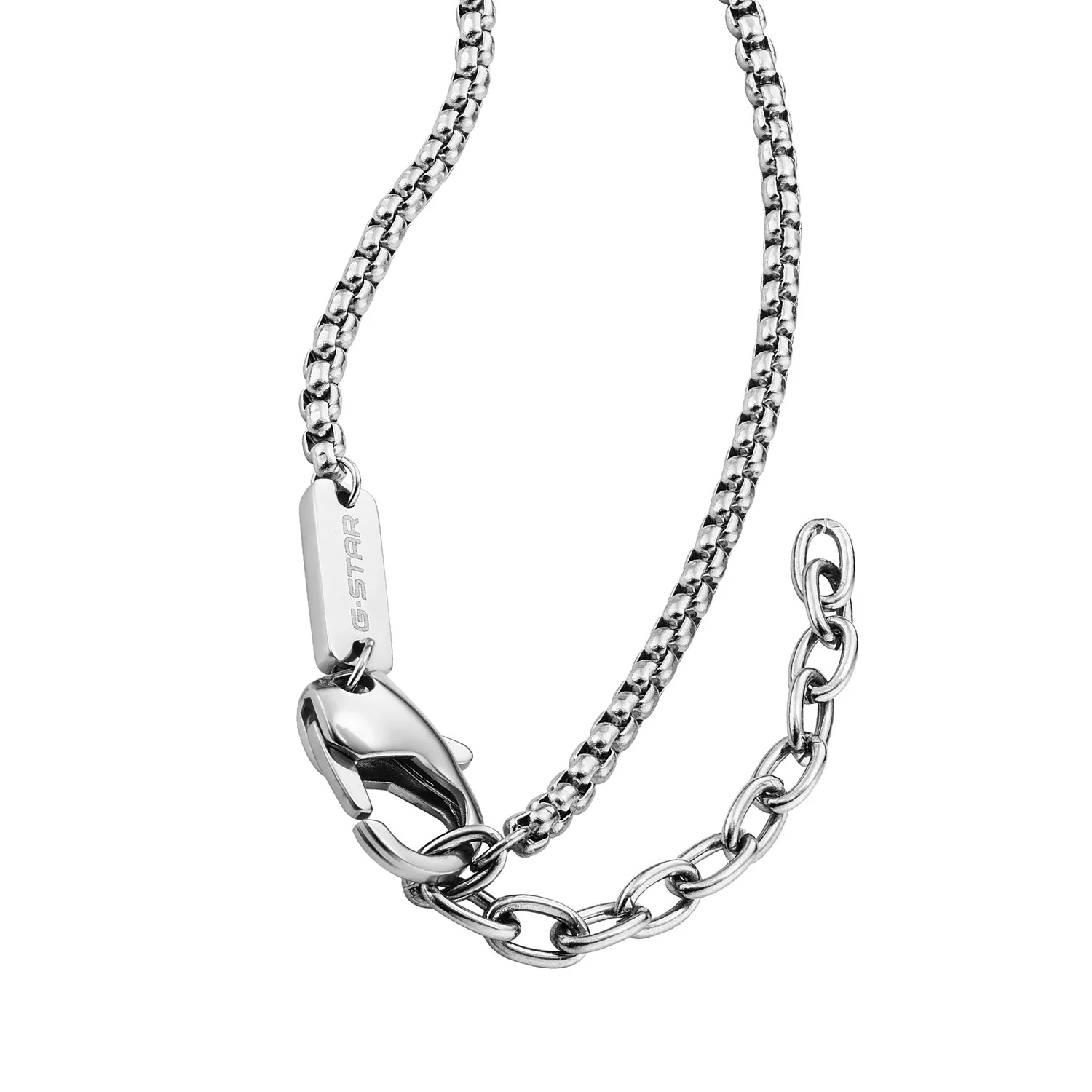 G-STAR Mtrx Zilveren Box Chain Ketting GSJ.105.01 - Image 5