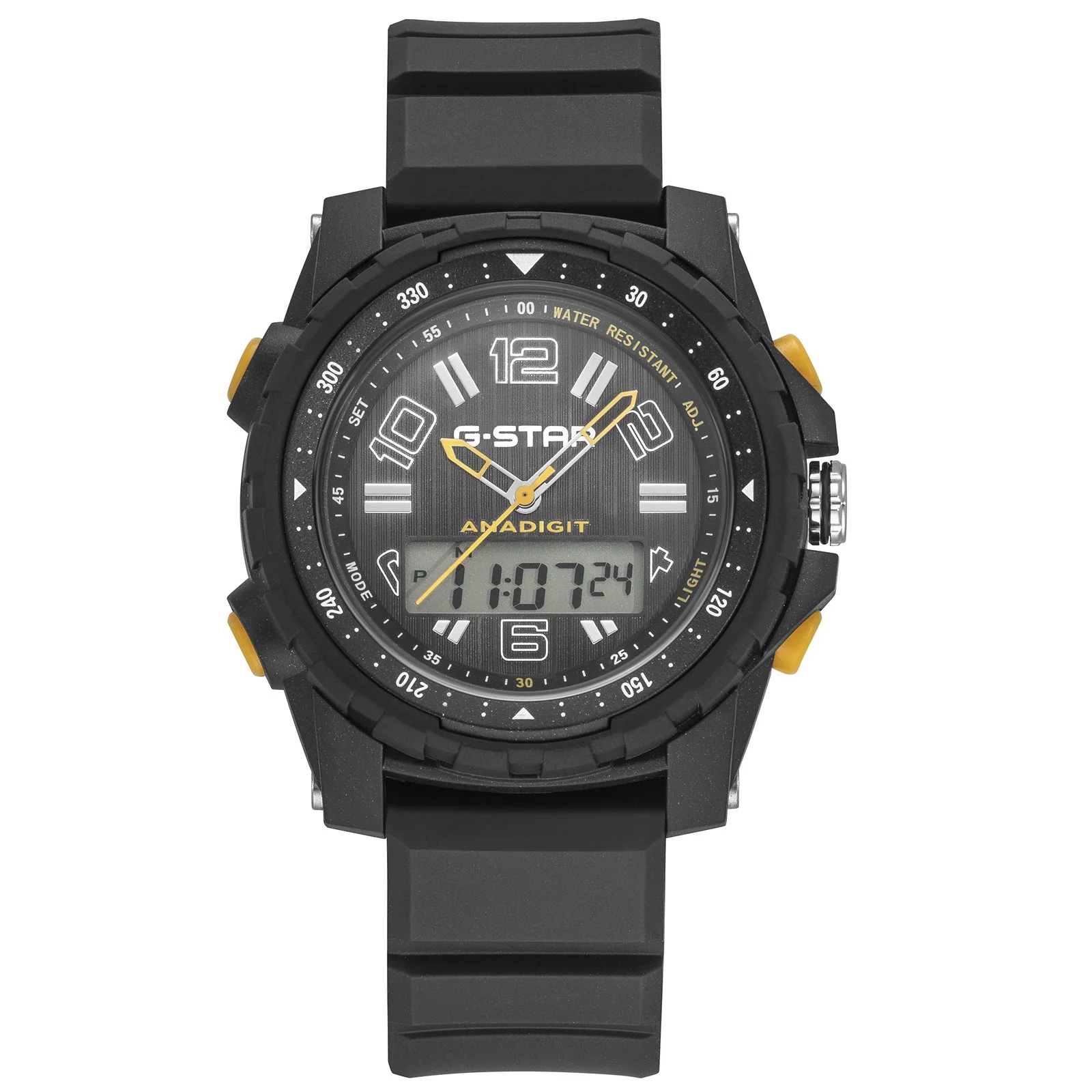 G-STAR Ops01 Zwart Ana-Digi Horloge GSW.502.02
