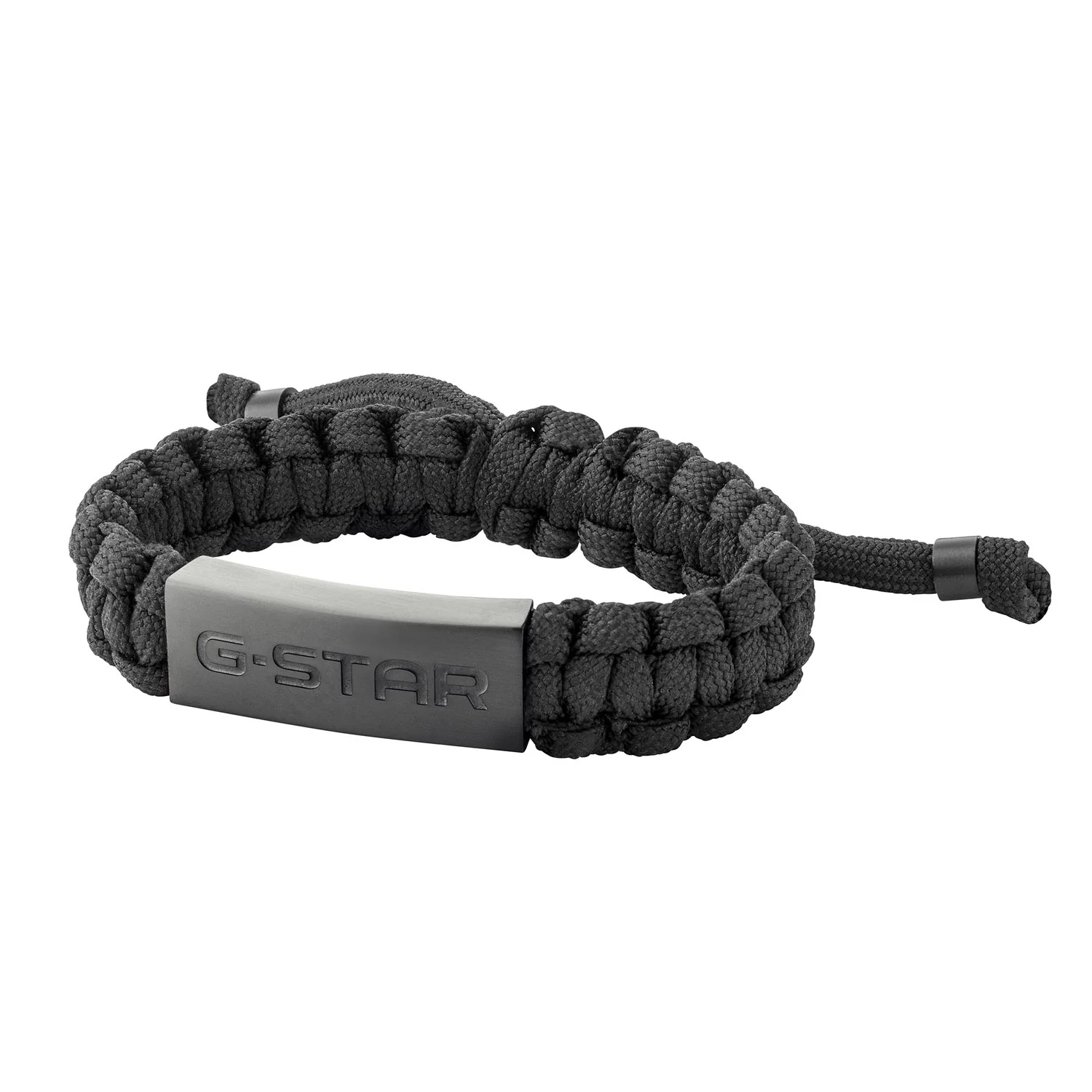 G-Star OpsCord Zwarte Nylon Armband GSJ.107.02