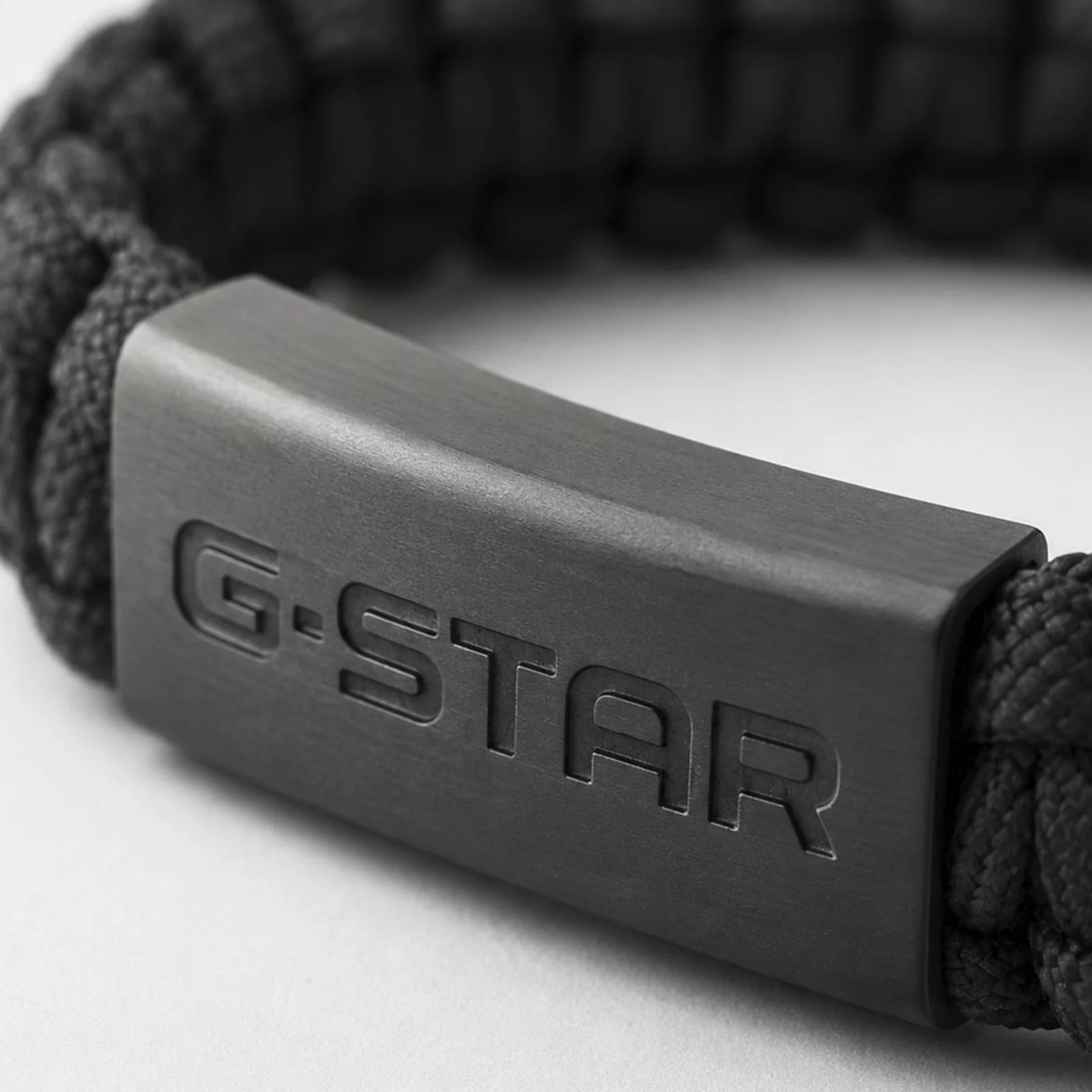 G-Star OpsCord Zwarte Nylon Armband GSJ.107.02 - Image 3