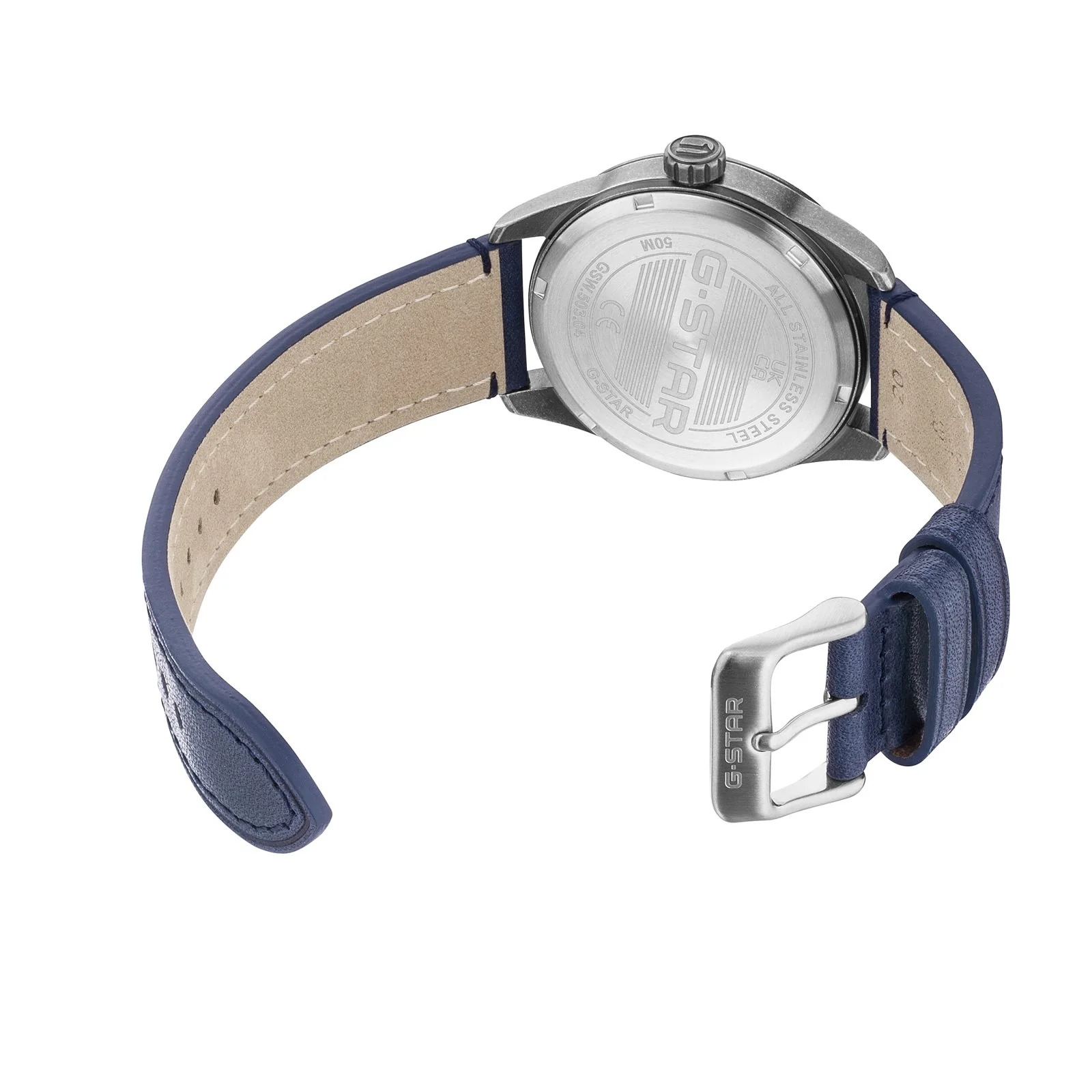 G-STAR Originals Blauw Leren Herenhorloge GSW.503.04 - Image 5