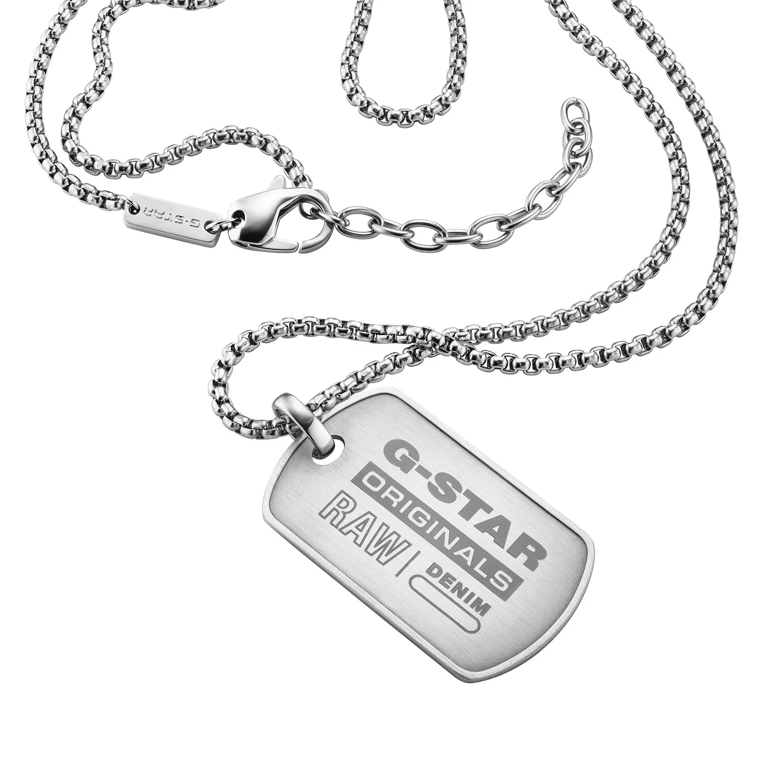 G-STAR R-Tag Zilveren Ketting GSJ.103.01 - Image 4
