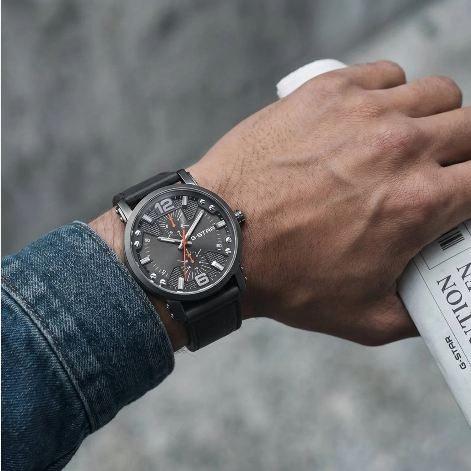 G-STAR Rovic Gunkleurig Herenhorloge GSW.509.02 - Image 2