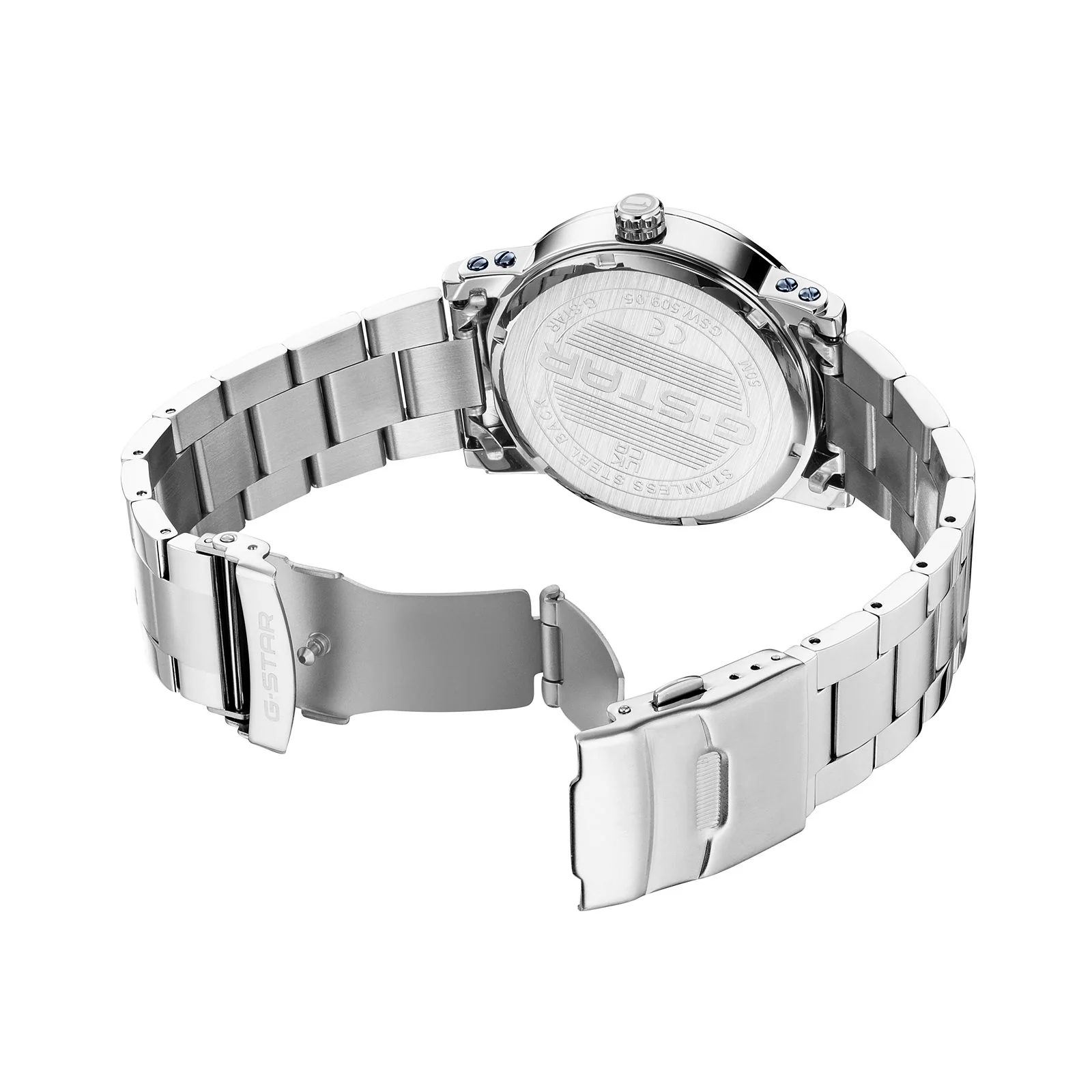 G-STAR Rovic Zilverkleurig Stalen Herenhorloge GSW.509.05 - Image 4