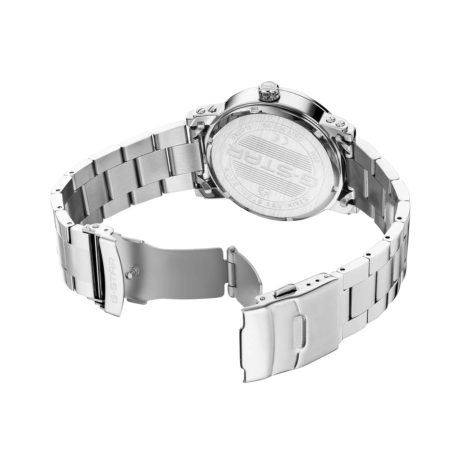 G-STAR Rovic Zilverkleurig Stalen Herenhorloge GSW.509.06 - Image 4