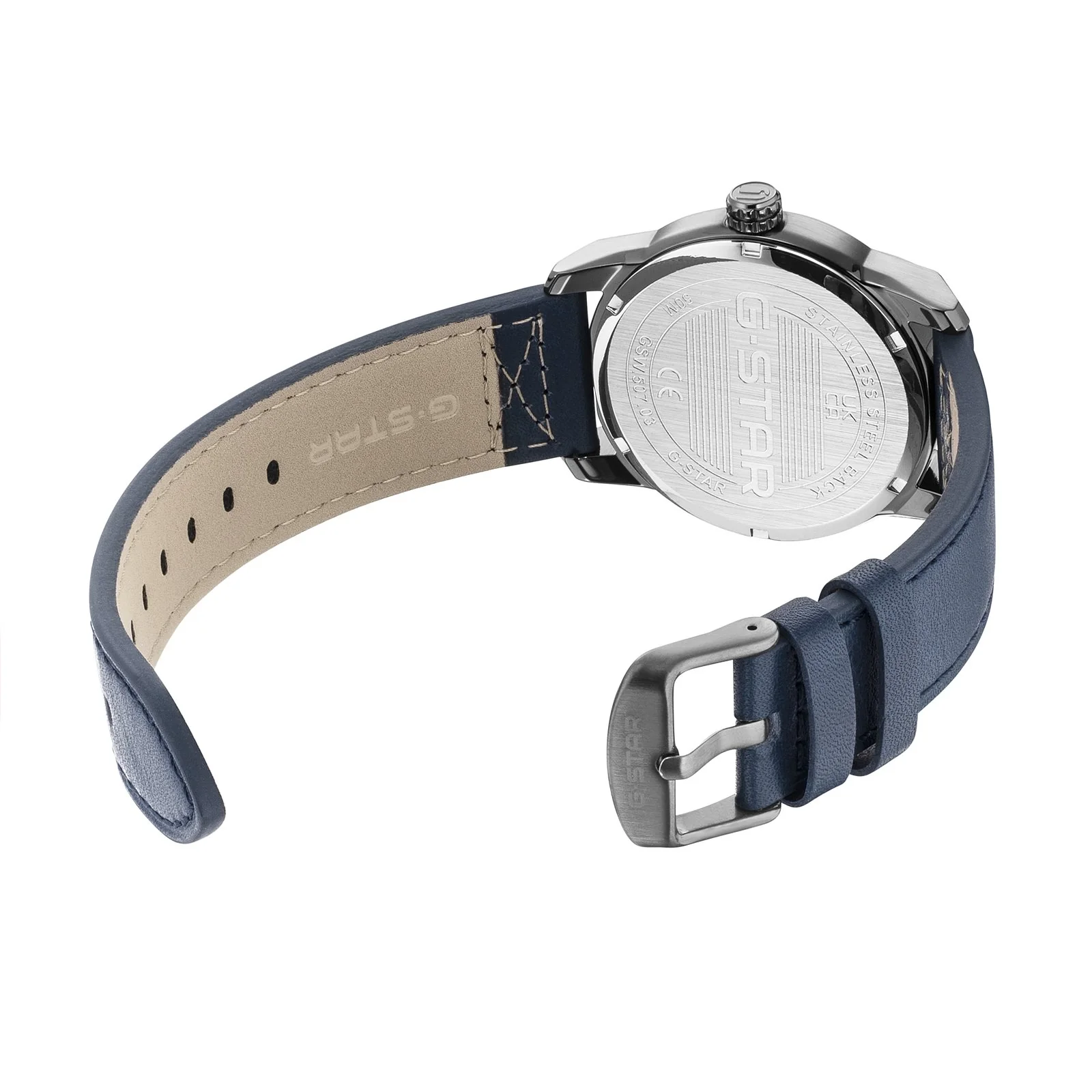 G-STAR Selvedge Blauw Herenhorloge GSW.507.03 - Image 4