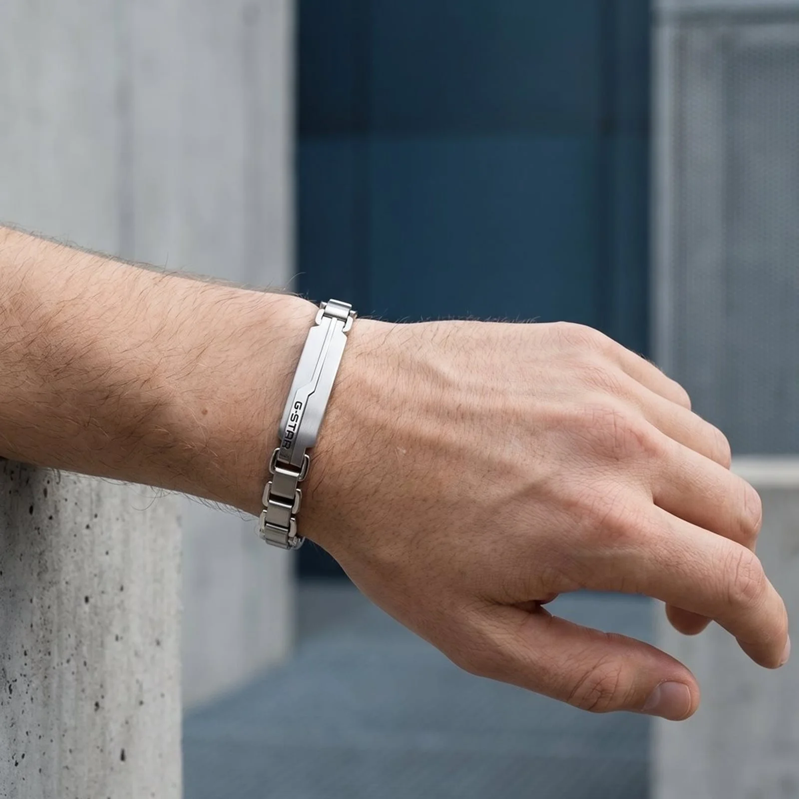 G-STAR Unistrial Zilveren Schakelarmband GSJ.112.03 - Image 2