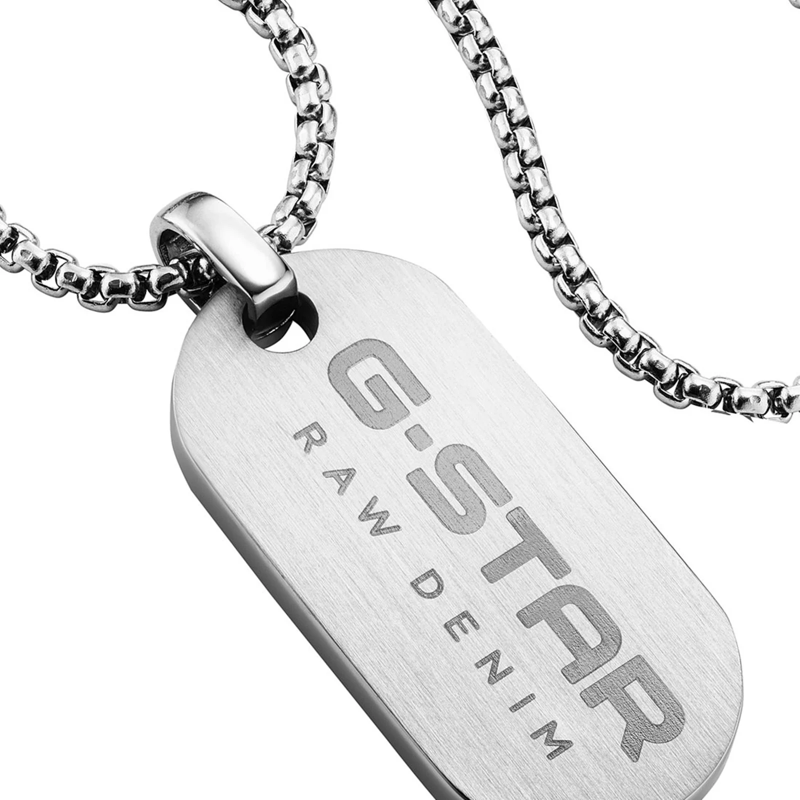 G-STAR ZipPoint Zilveren Schakelketting GSJ.104.01 - Image 3