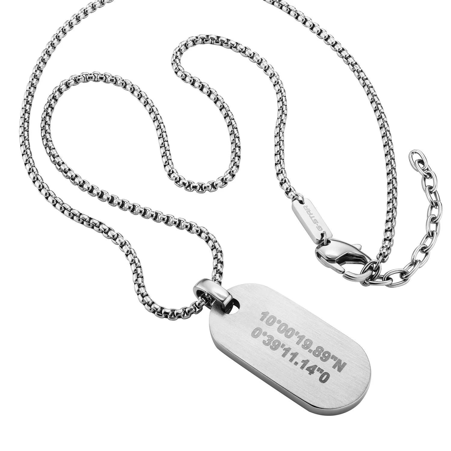 G-STAR ZipPoint Zilveren Schakelketting GSJ.104.01 - Image 6