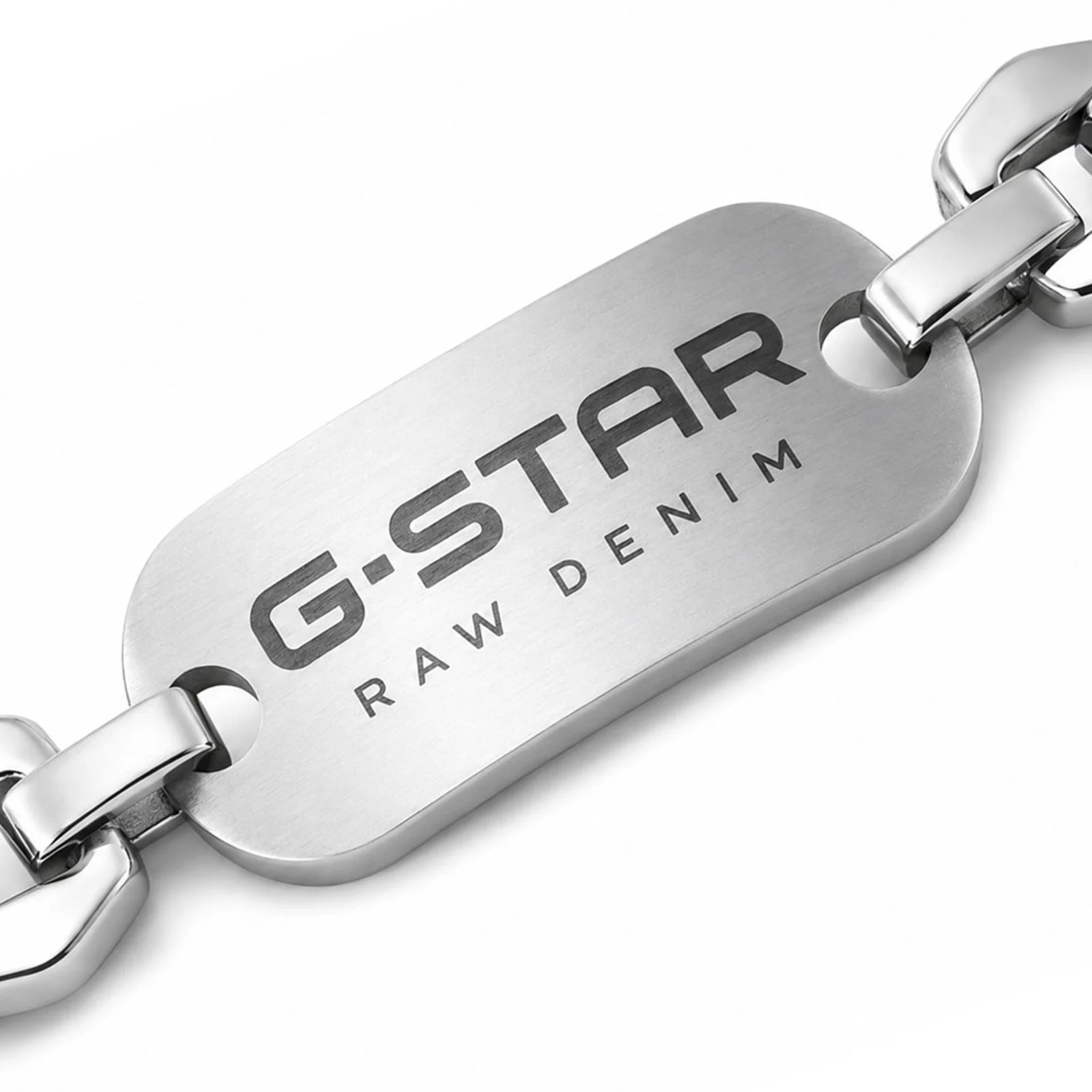 G-Star ZipPoint Zilveren Stalen Armband GSJ.104.03 - Image 3