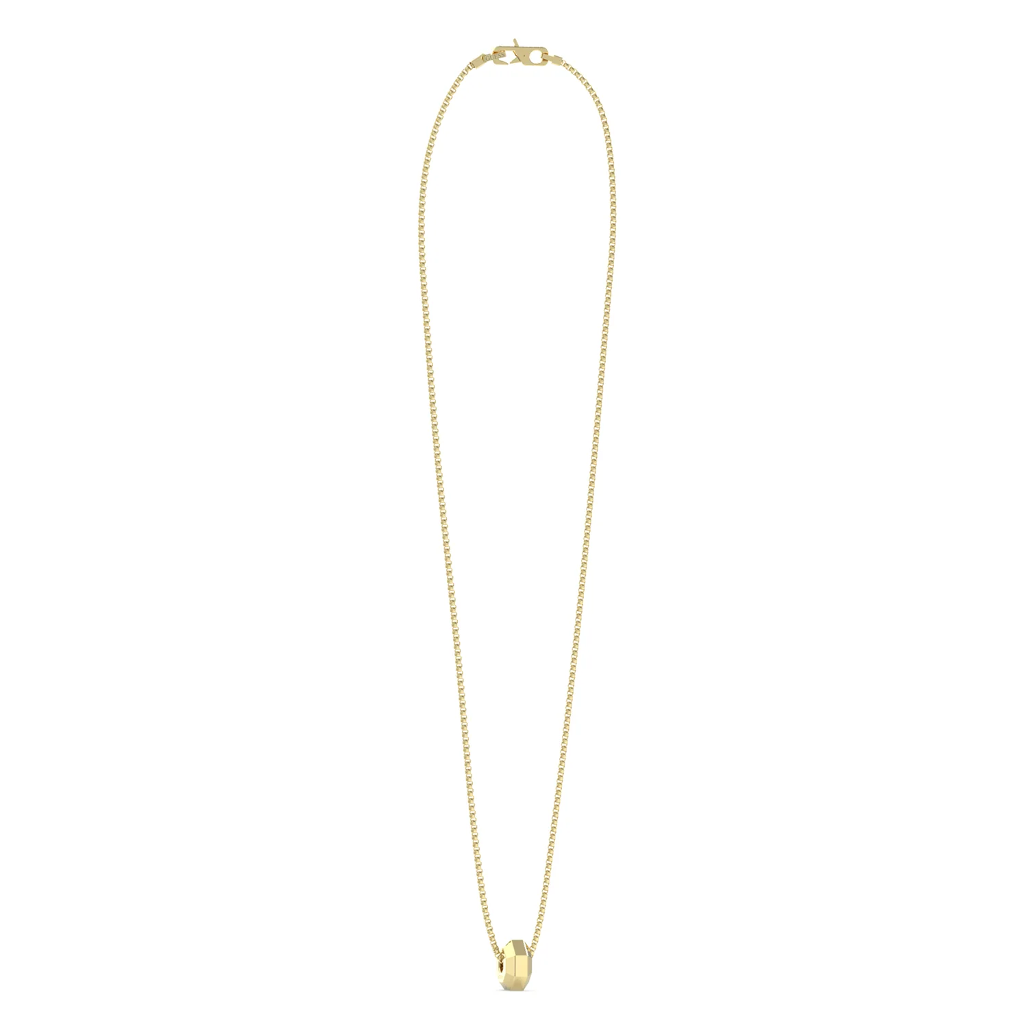 Guess Exagon Gold Necklace JUMN05092JWYGT-U