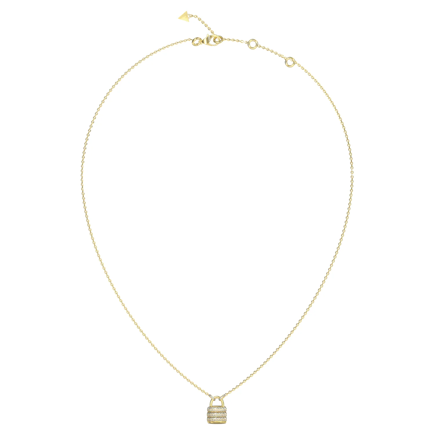 Guess Guess My Secret Gold Necklace JUBN05417JWYGT-U