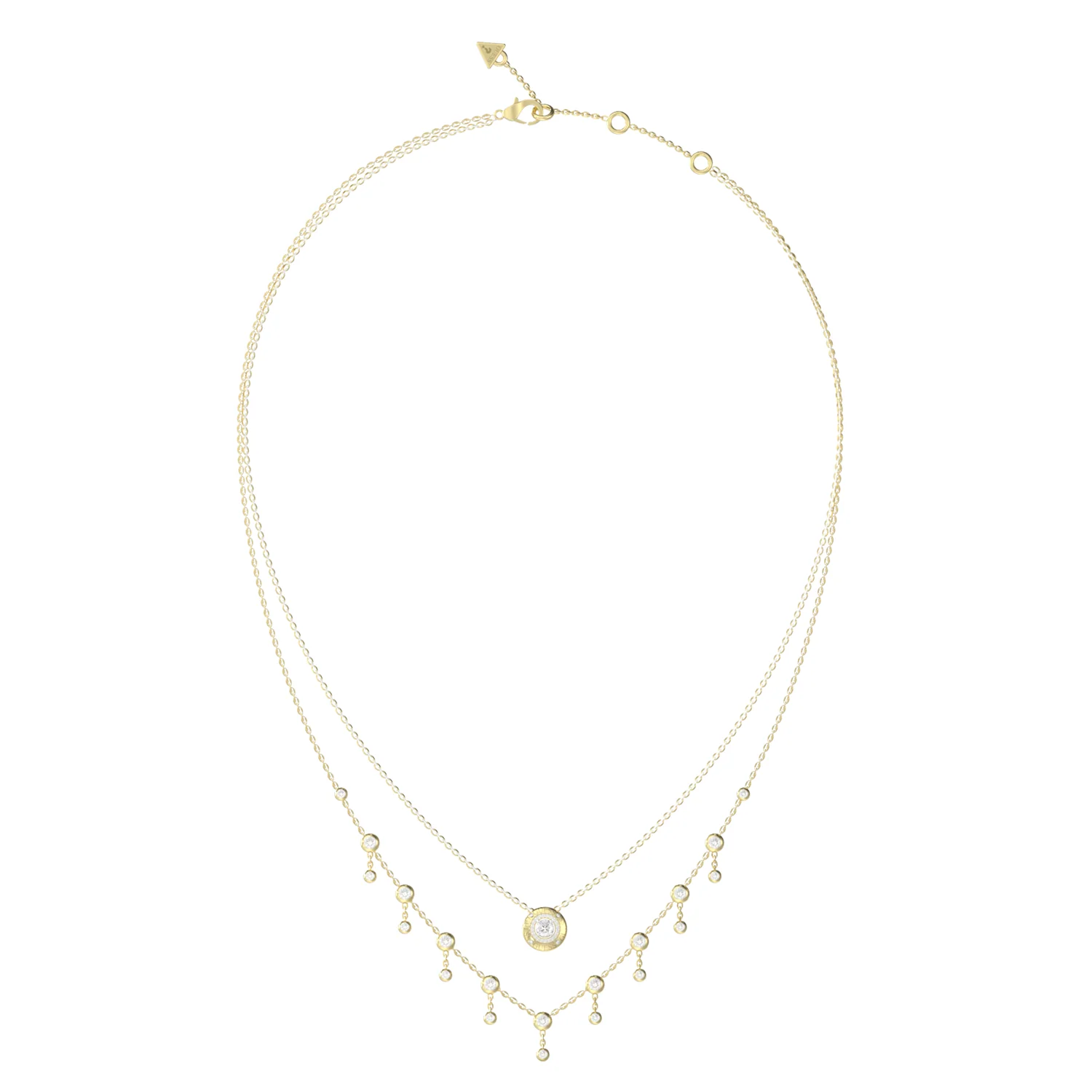 Guess Sparks Gold-coloured Necklace JUBN06273JWYGT-U