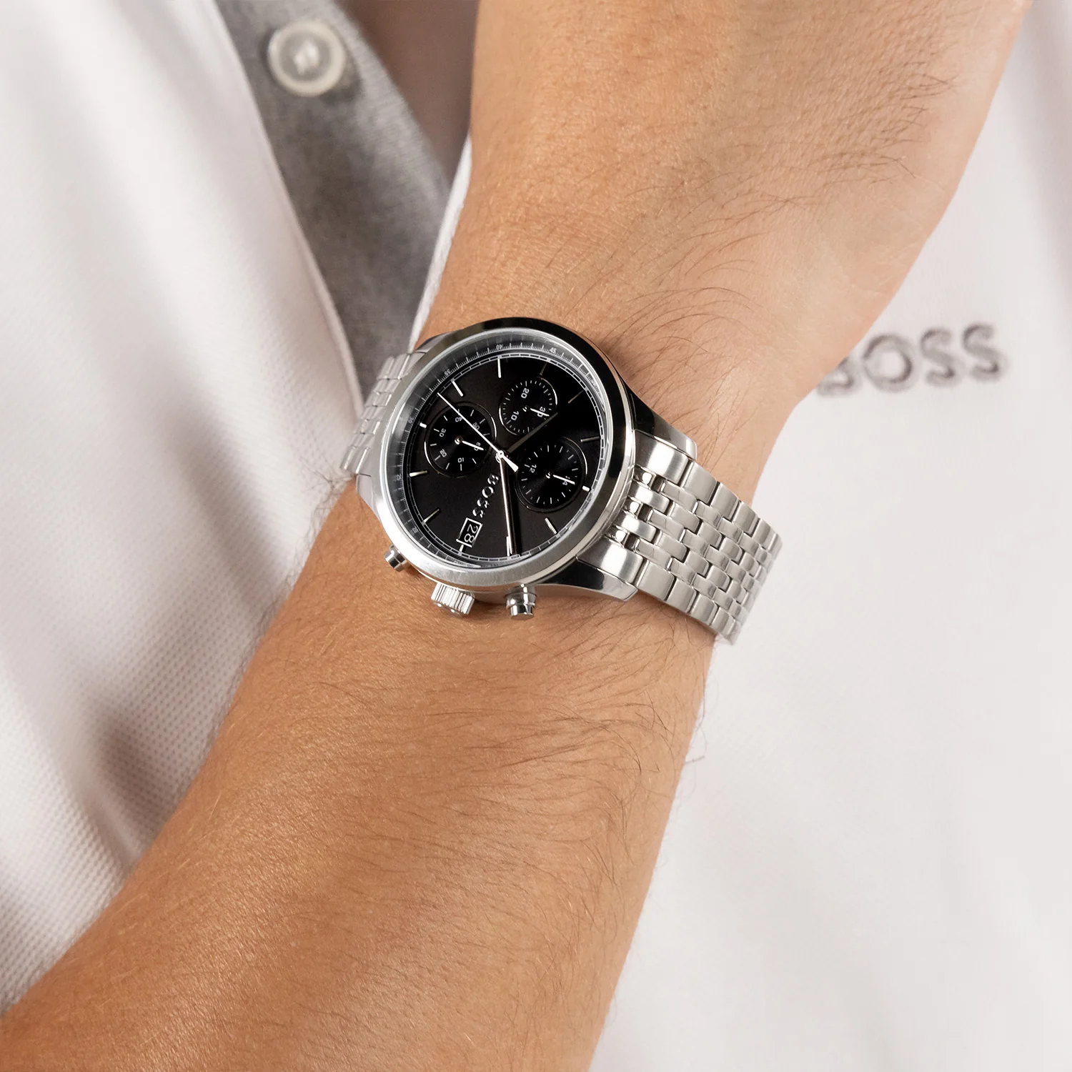 Hugo Boss Chronograaf Horloge 41 mm HB1514328 - Image 2