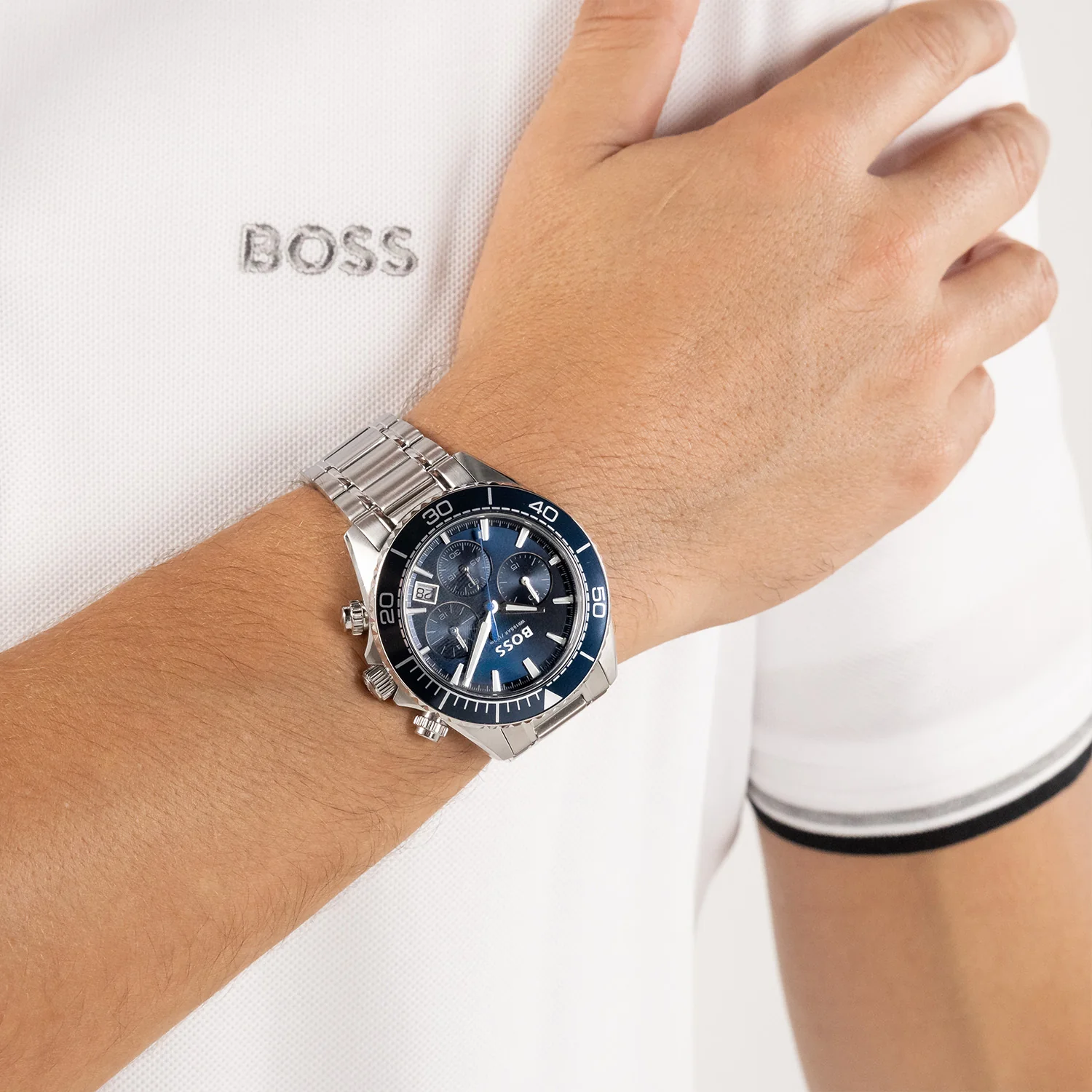 Hugo Boss Chronograaf Horloge 44 mm HB1514322 - Image 2