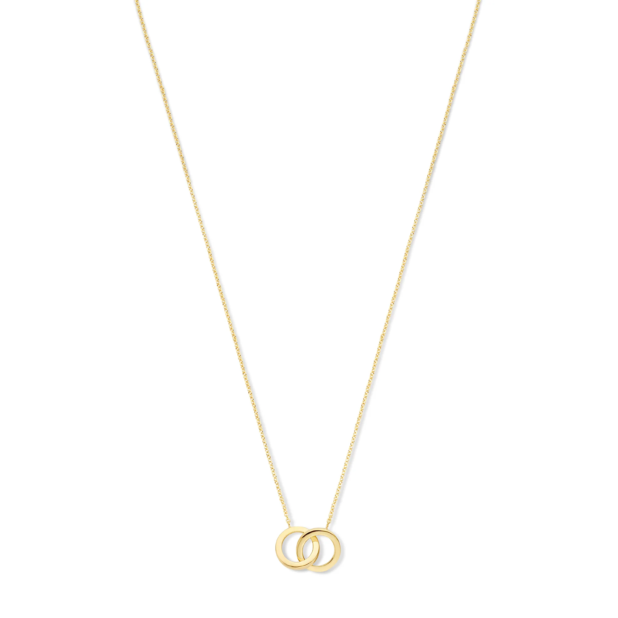 Isabel Bernard 14 Karaat Gouden Le Marais Zoé Ketting IB340131 (Lengte: 40.00-44.00 cm) - Image 6