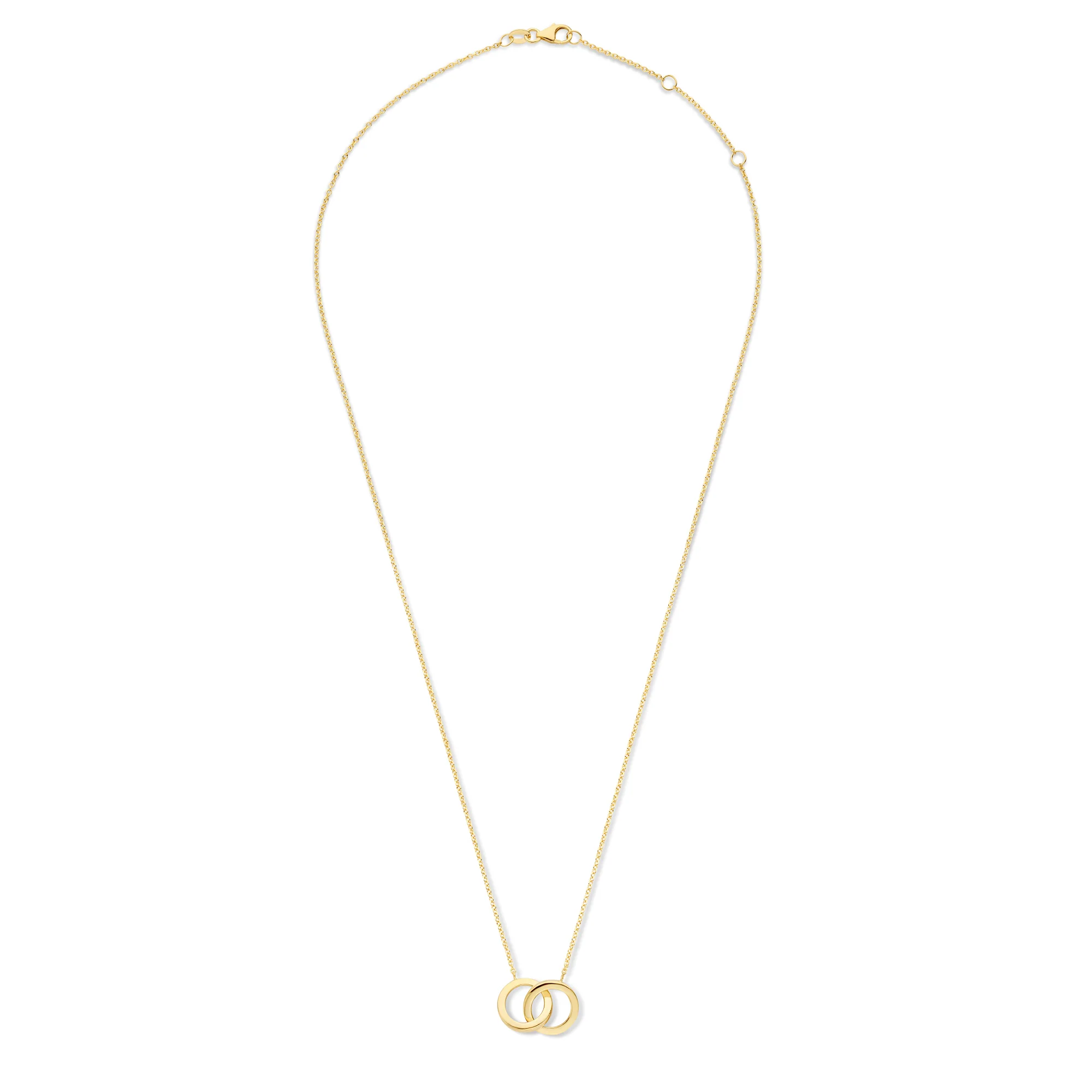 Isabel Bernard 14 Karaat Gouden Le Marais Zoé Ketting IB340131 (Lengte: 40.00-44.00 cm) - Image 7
