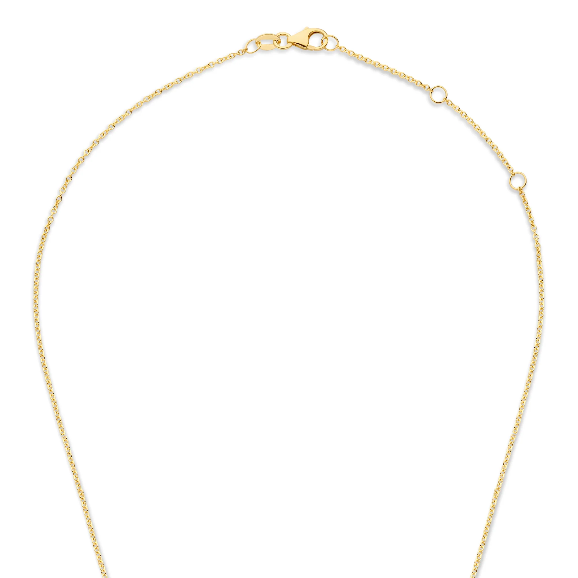 Isabel Bernard 14 Karaat Gouden Le Marais Zoé Ketting IB340131 (Lengte: 40.00-44.00 cm) - Image 8