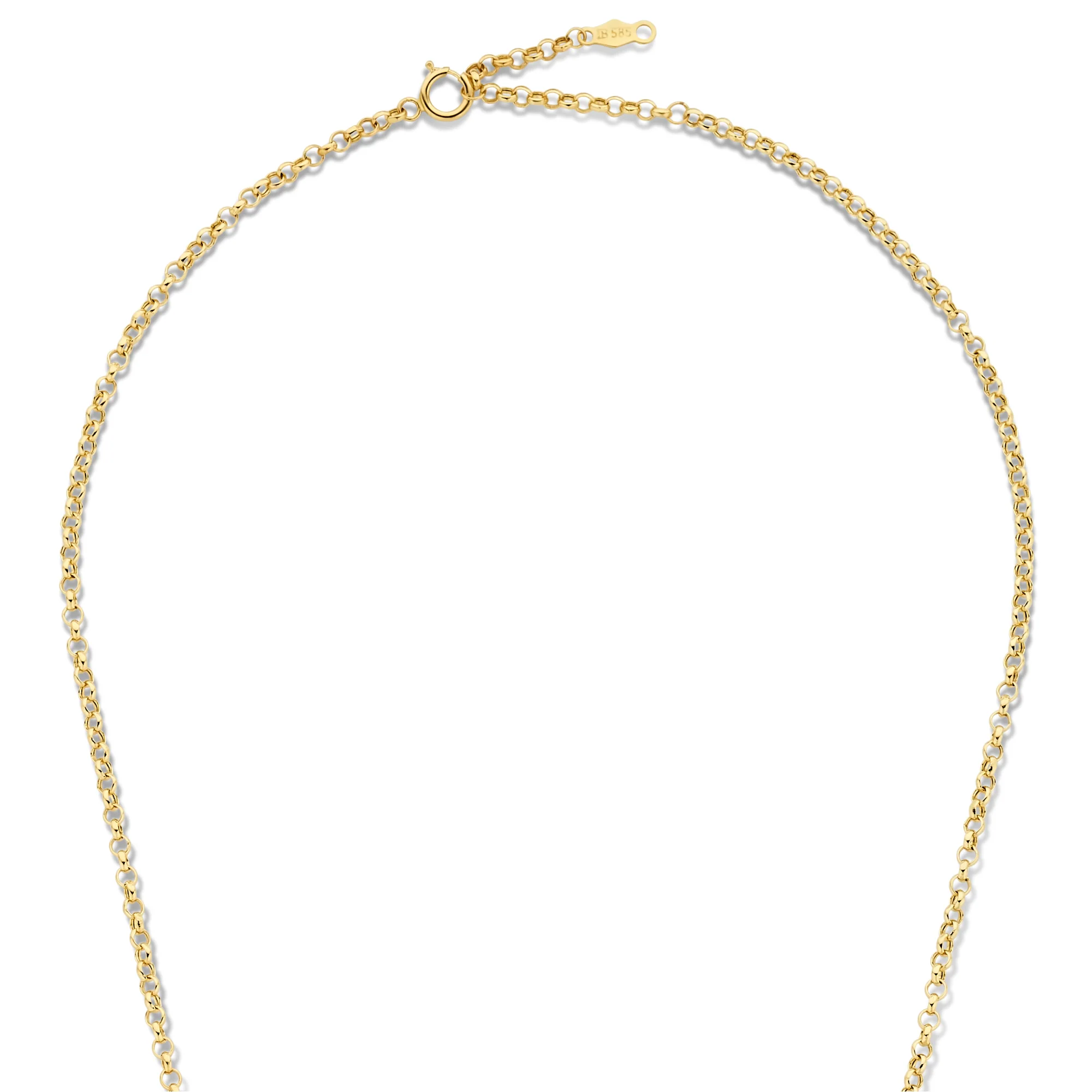 Isabel Bernard Aidee Demie 14 Karaat Gouden Collier IB340117 - Image 7