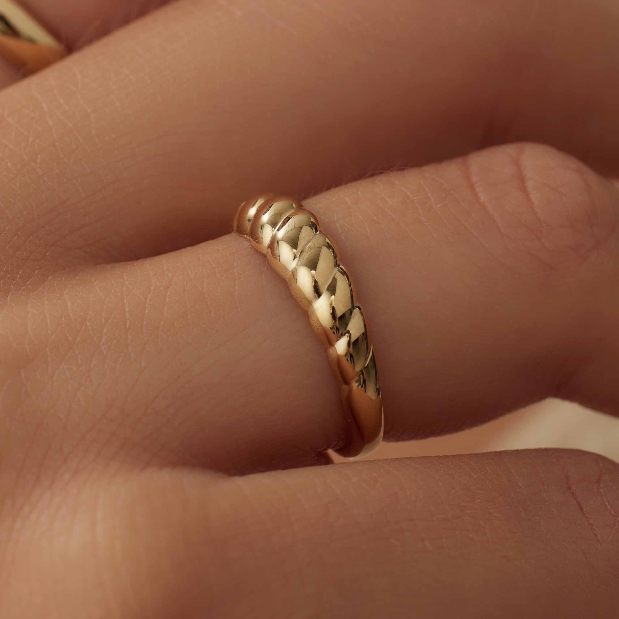 Isabel Bernard Aidee Elodie 14 Karaat Gouden Ring IB330081-50 - Image 2