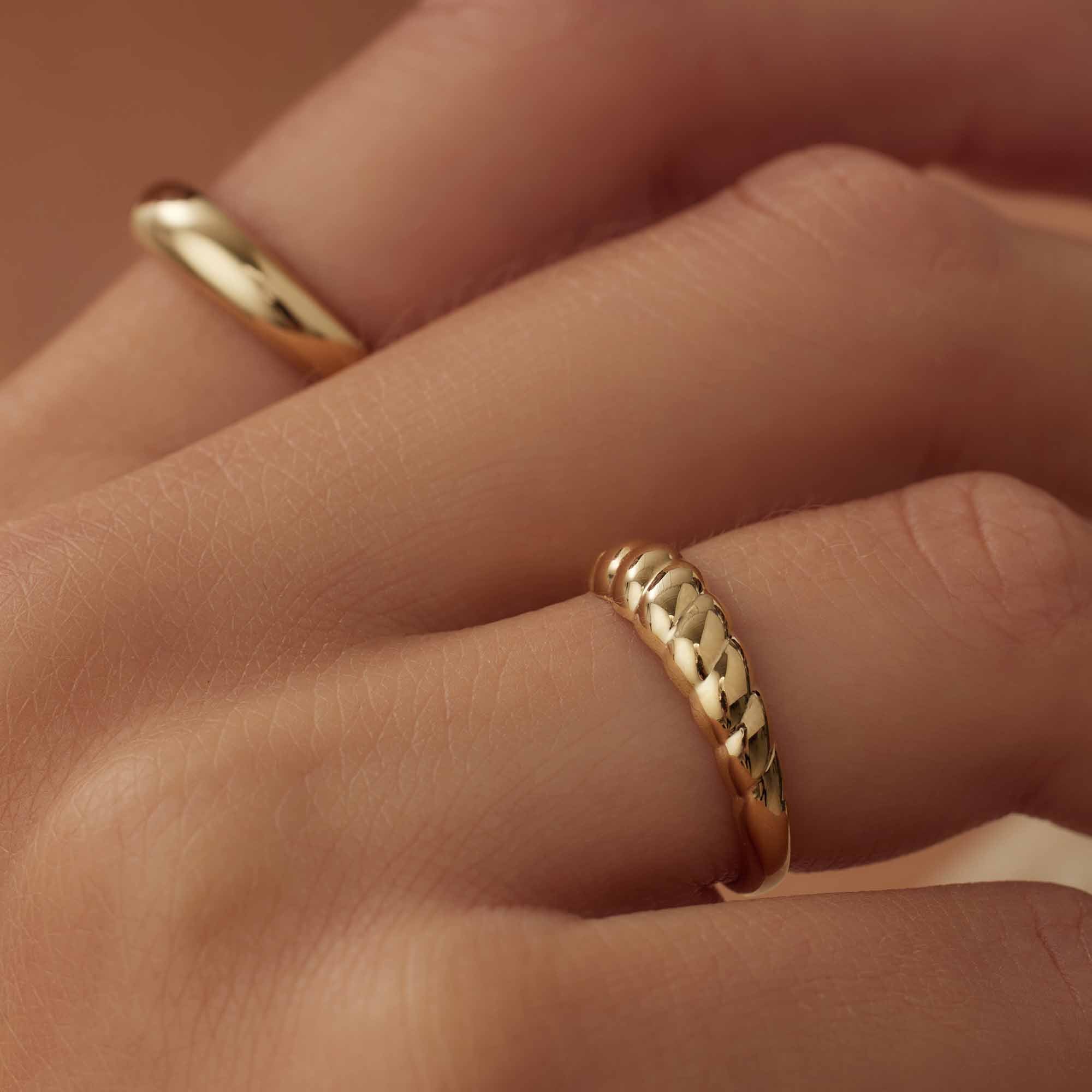 Isabel Bernard Aidee Elodie 14 Karaat Gouden Ring IB330081-50 - Image 3