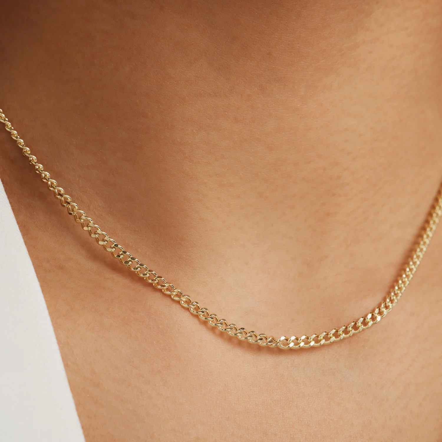 Isabel Bernard Aidee Julee 14 Karaat Gouden Schakelketting IB340111 - Image 3