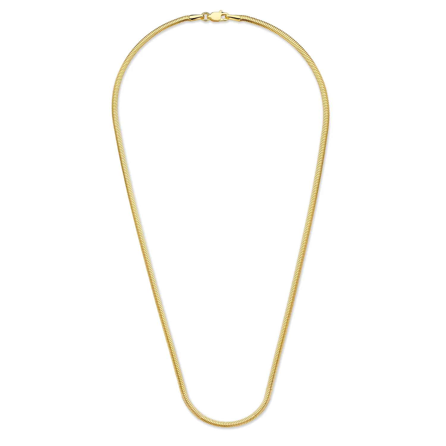 Isabel Bernard Aidee Leontine 14 Karaat Gouden Snake Ketting IB340176 - Image 3