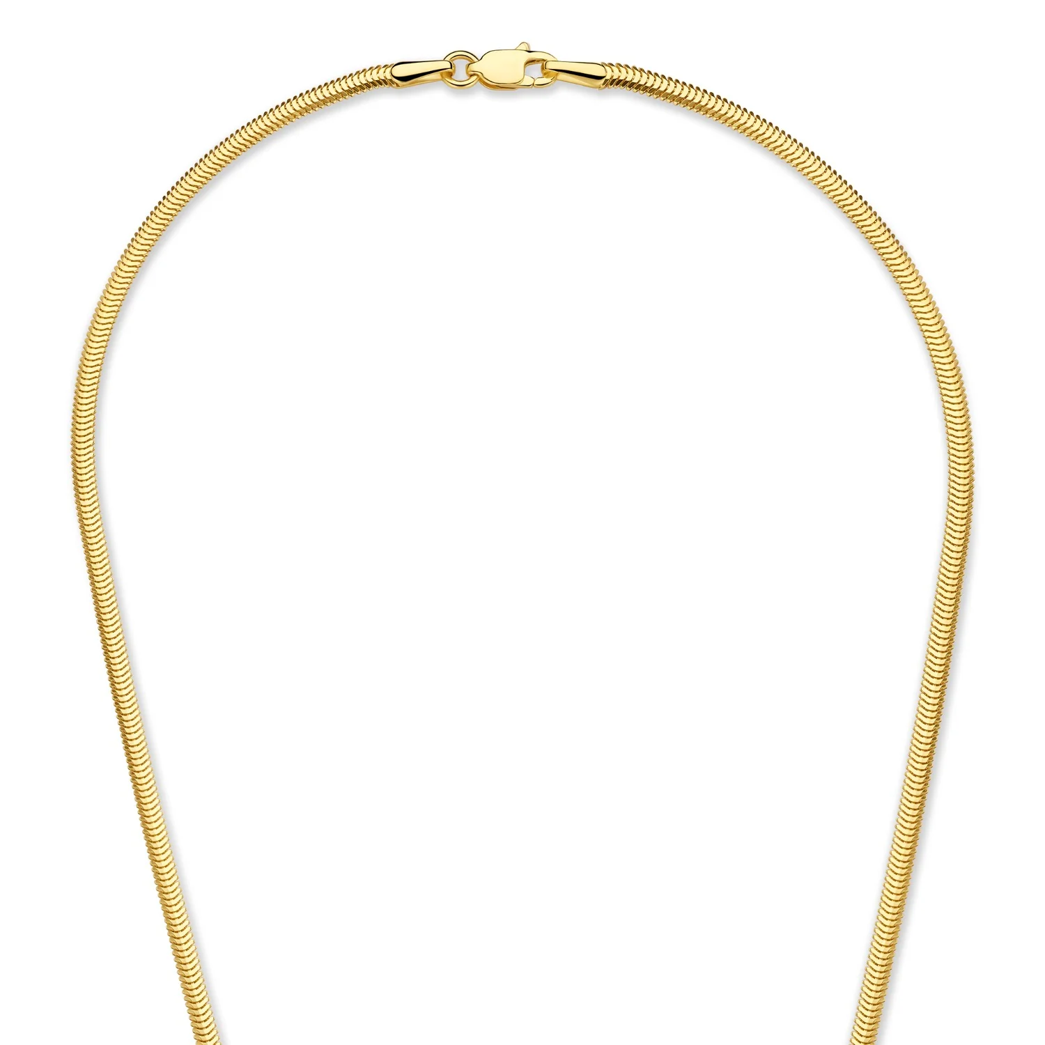 Isabel Bernard Aidee Leontine 14 Karaat Gouden Snake Ketting IB340176 - Image 4