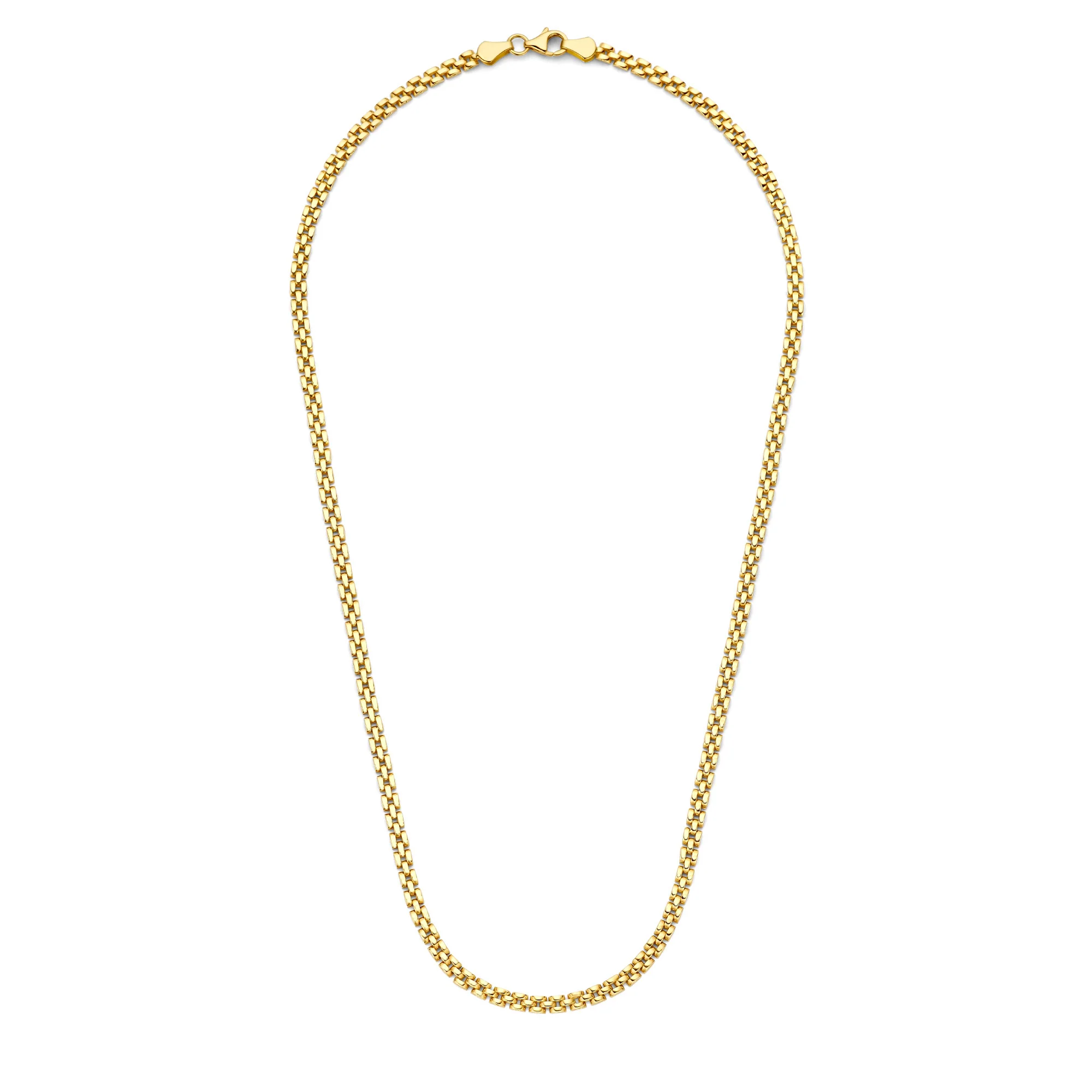 Isabel Bernard Aidee Rosine 14 Karaat Gouden Schakelketting IB340164 - Image 6