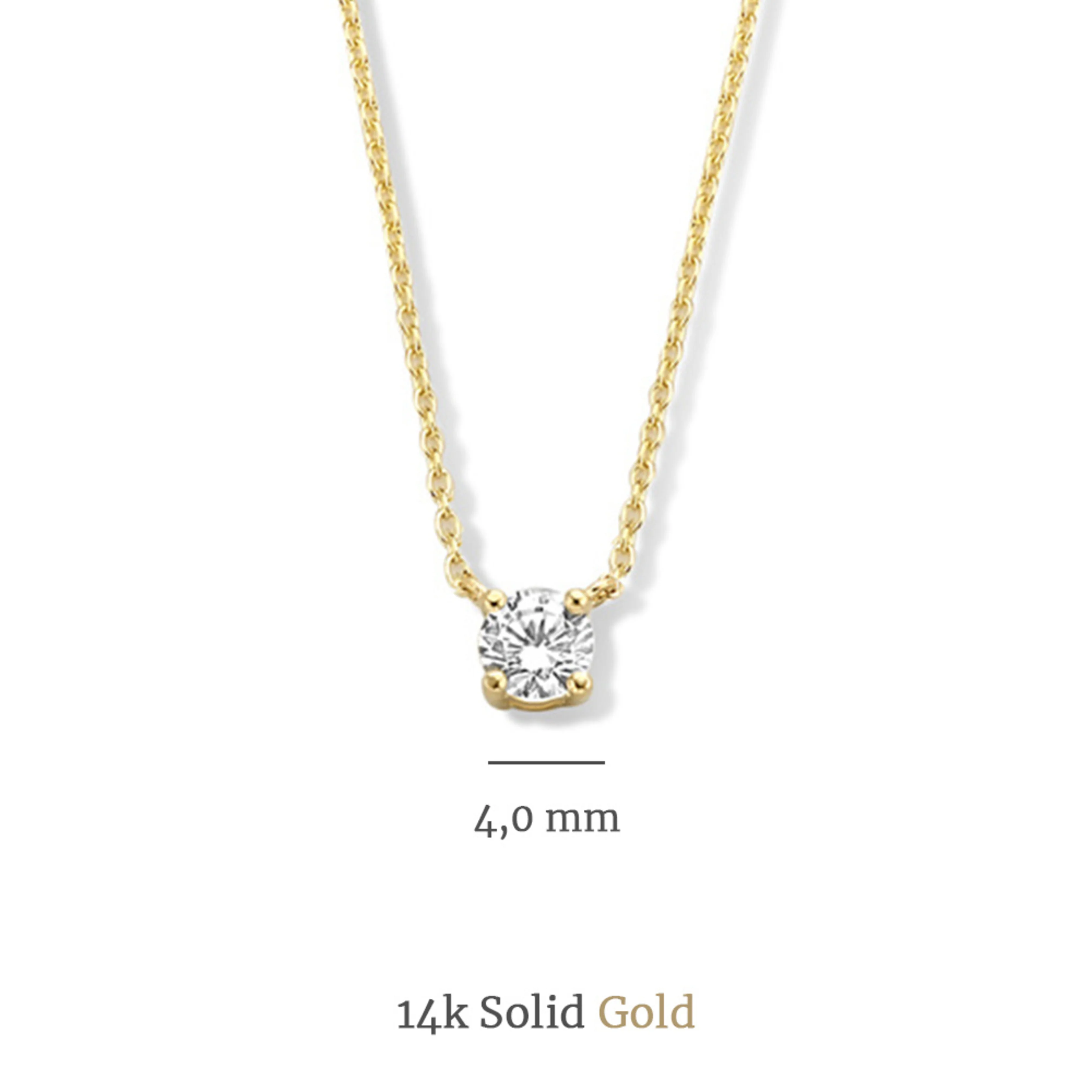 Isabel Bernard Cadeau D'Isabel 14 Karaat Gouden Collier en Armband Giftset IB90029 - Image 10